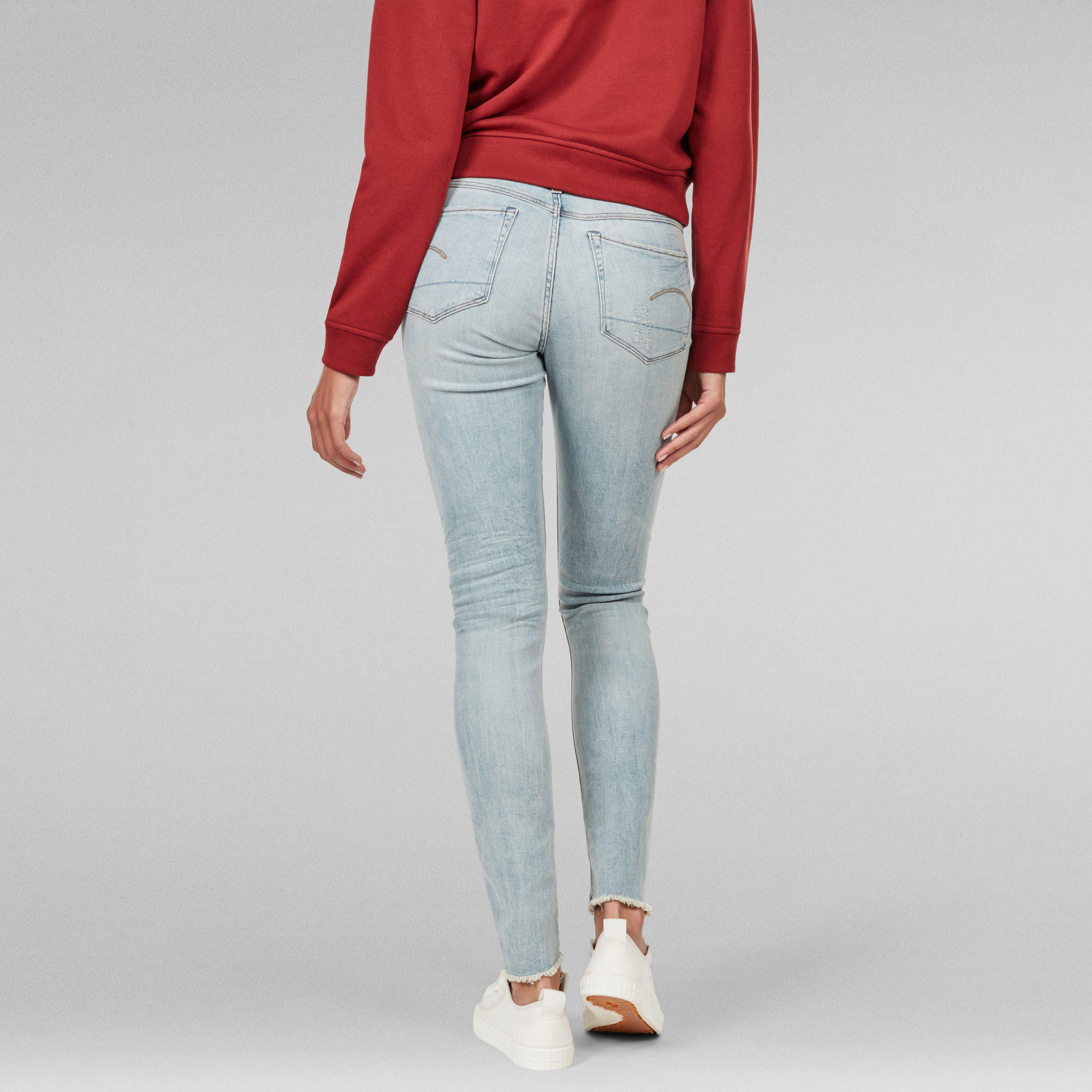 3301 Deconstructed Mid Waist Skinny Rp Jeans GStar RAW®