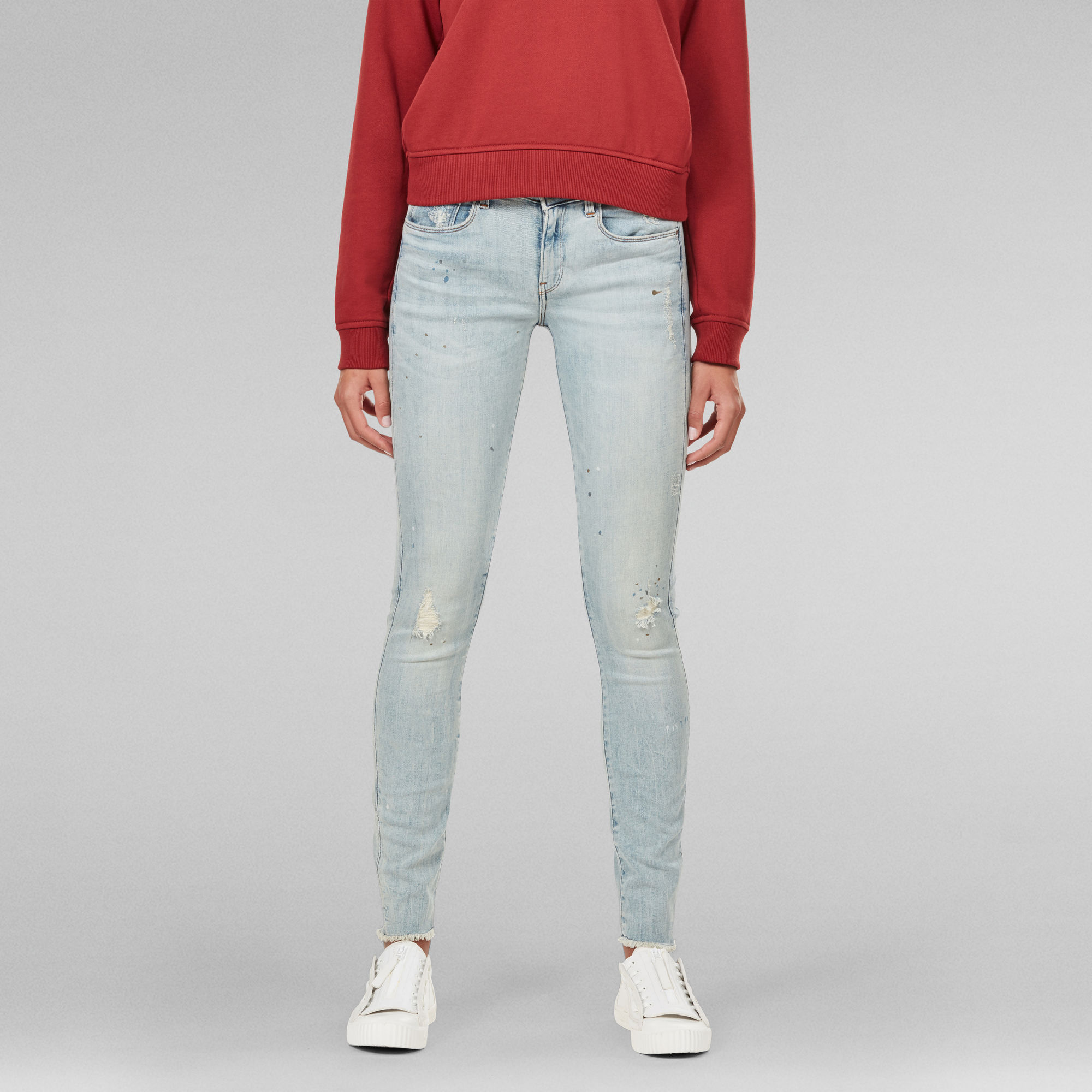 3301 Deconstructed Mid Waist Skinny Rp Jeans GStar RAW®