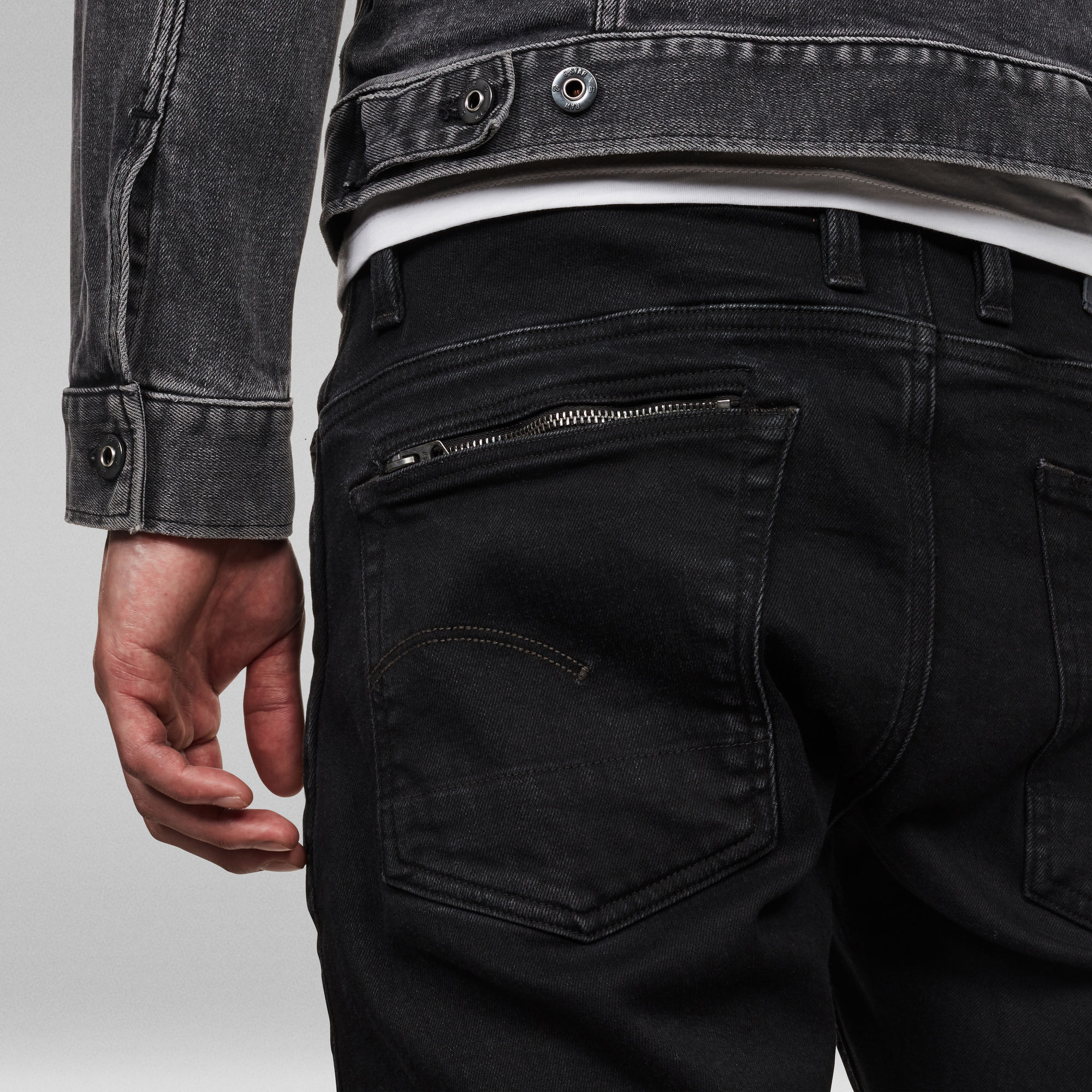 Citishield 3D Slim Tapered Jeans | Black | G-Star RAW®