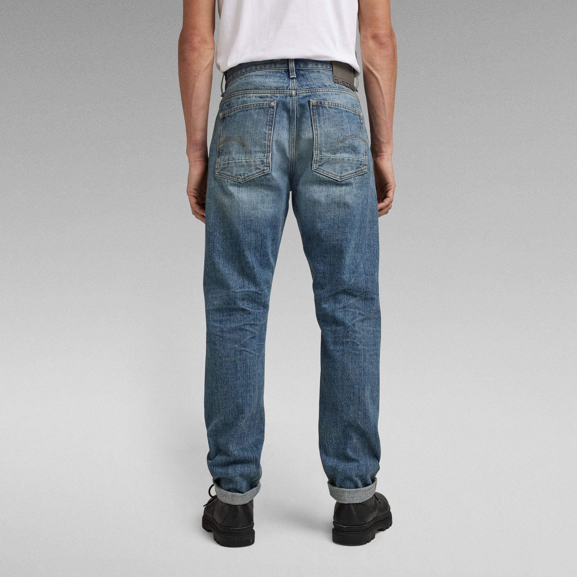 Triple A Regular Straight Selvedge Jeans | G-Star RAW®