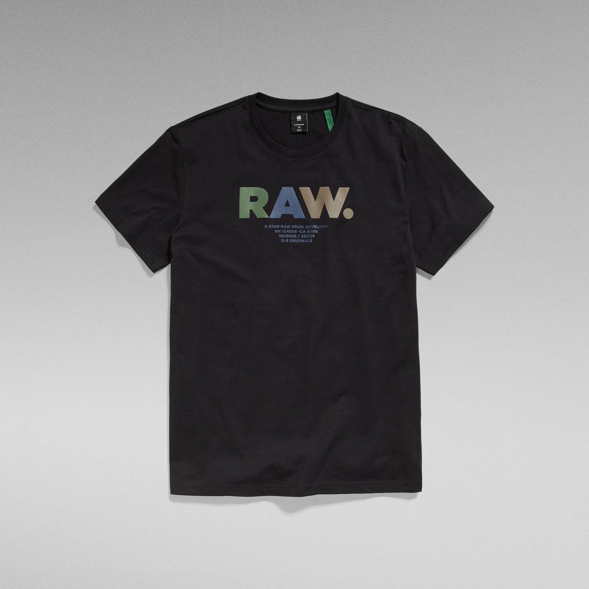 Multi Colored Raw T Shirt Black G Star Raw® 3771