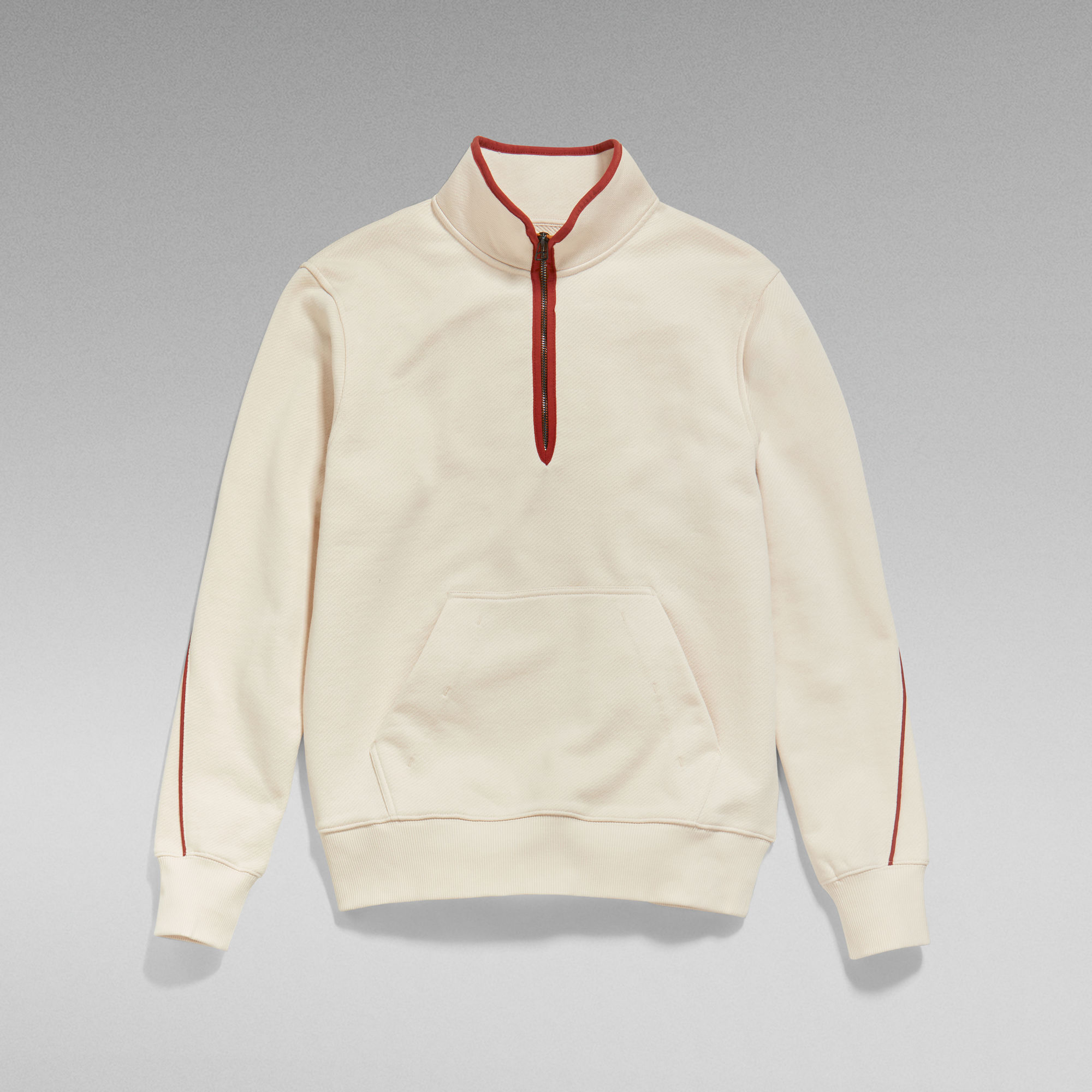 Half Zip Binding Sweater | White | G-Star RAW®