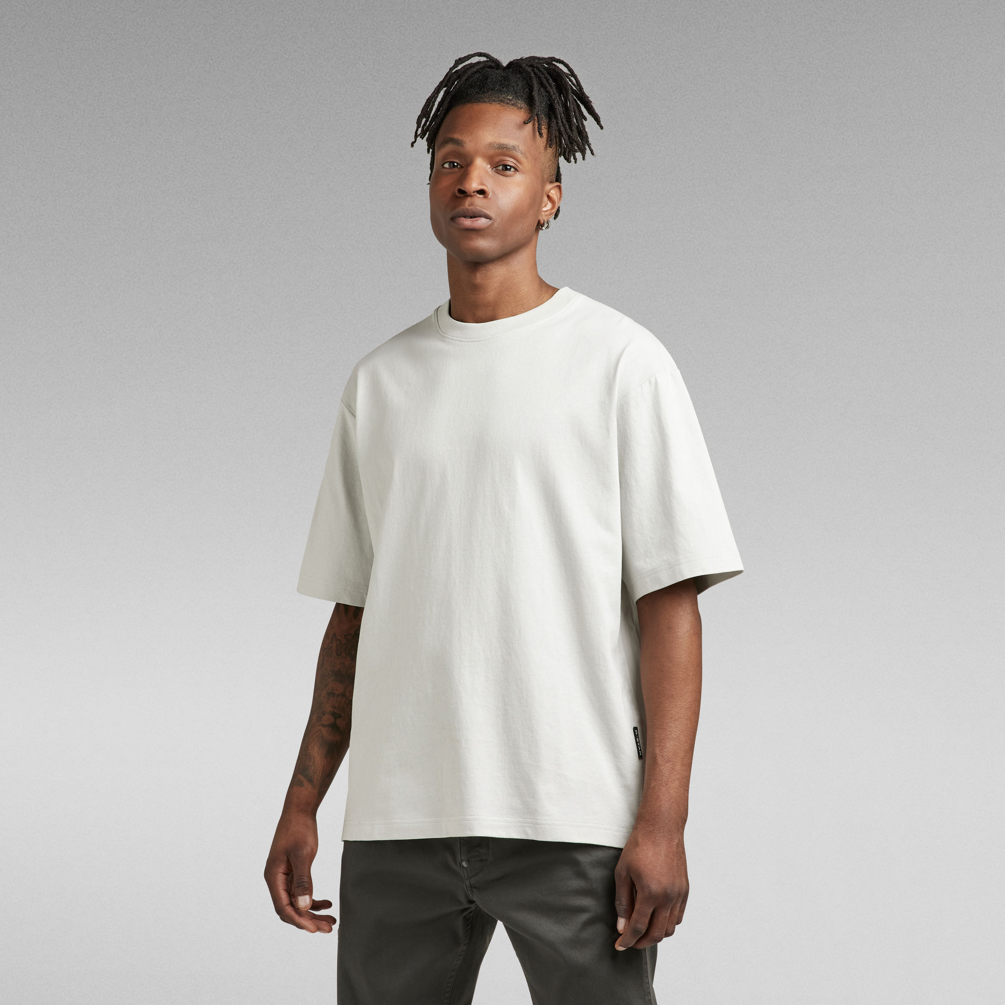 Utility Mix Boxy T-Shirt | Grey | G-Star RAW®