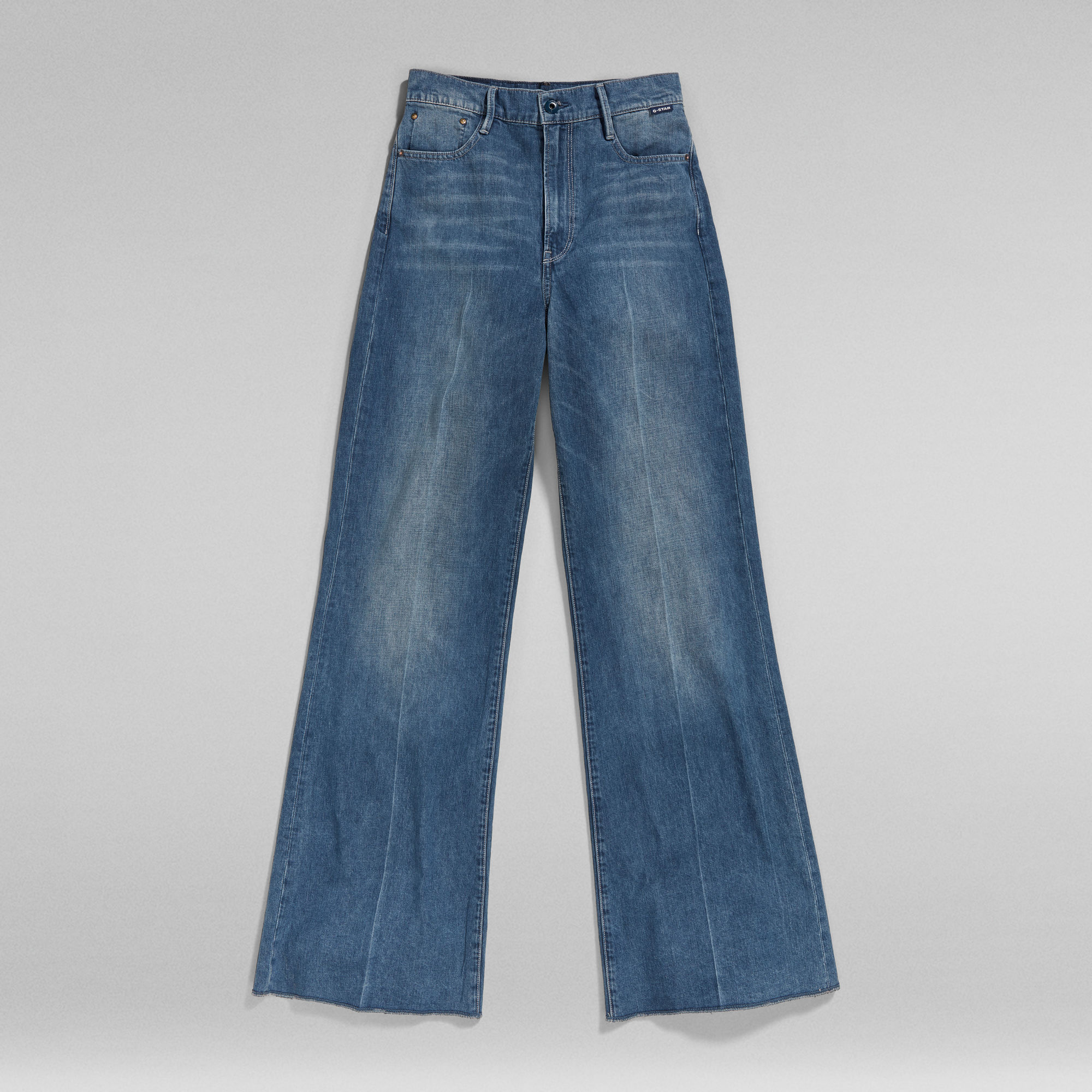 Deck Ultra High Wide Leg Jeans Medium blue GStar RAW® Deck Ultra High Wide Leg Jeans Medium blue GStar RAW®