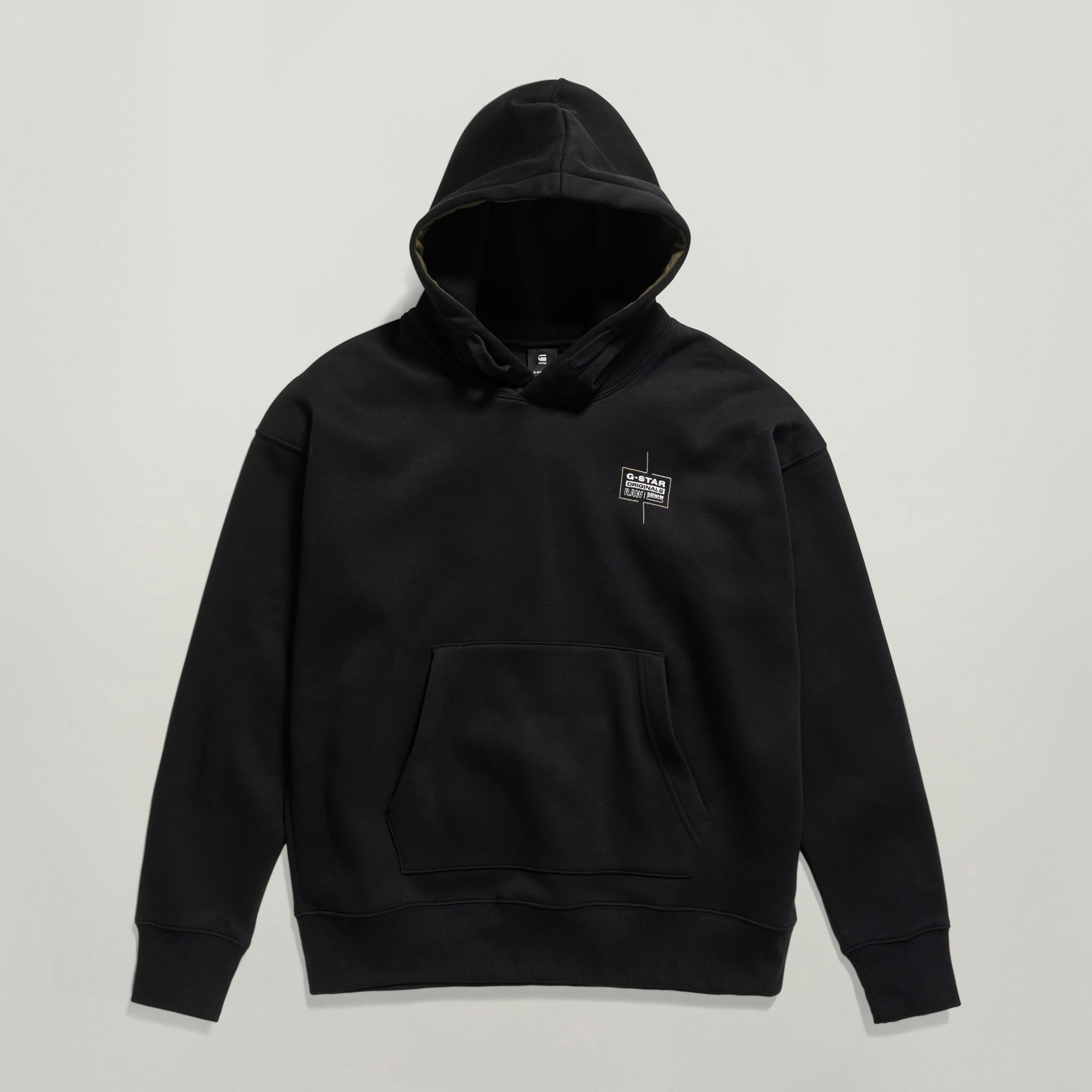 Unisex Core Oversized Hooded Sweater Black GStar RAW®