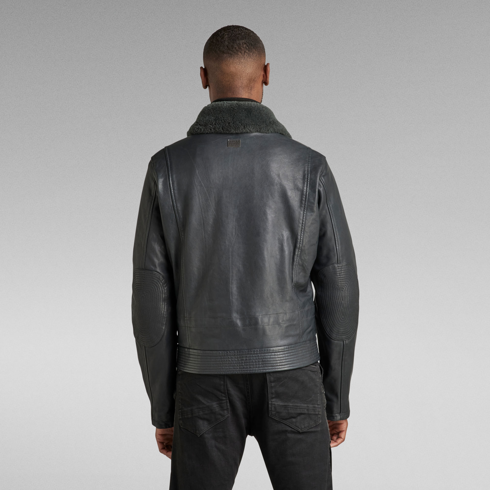 Leather Jacket | Grey | G-Star RAW®