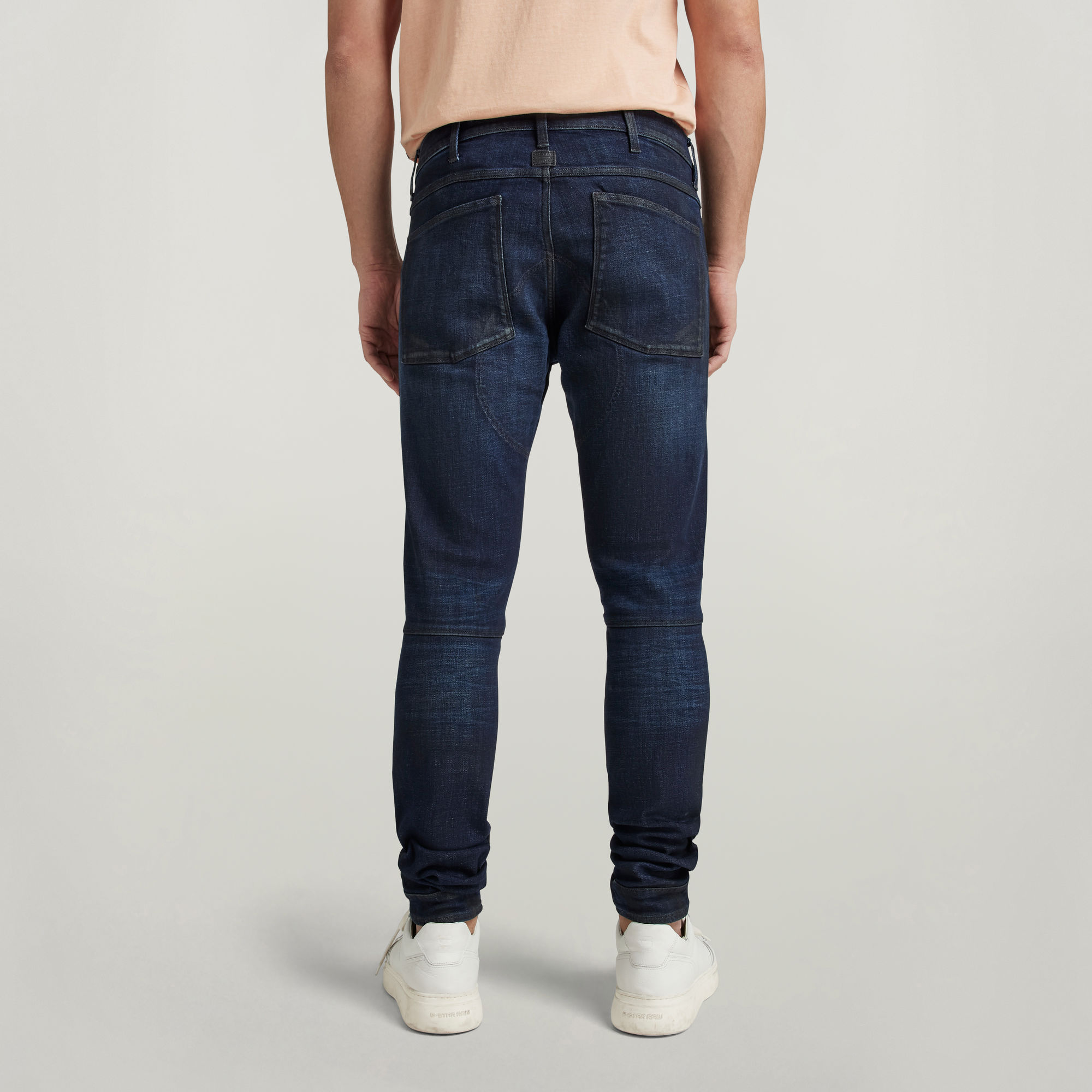 5620 3D Zip Knee Skinny Jeans Dark blue GStar RAW®