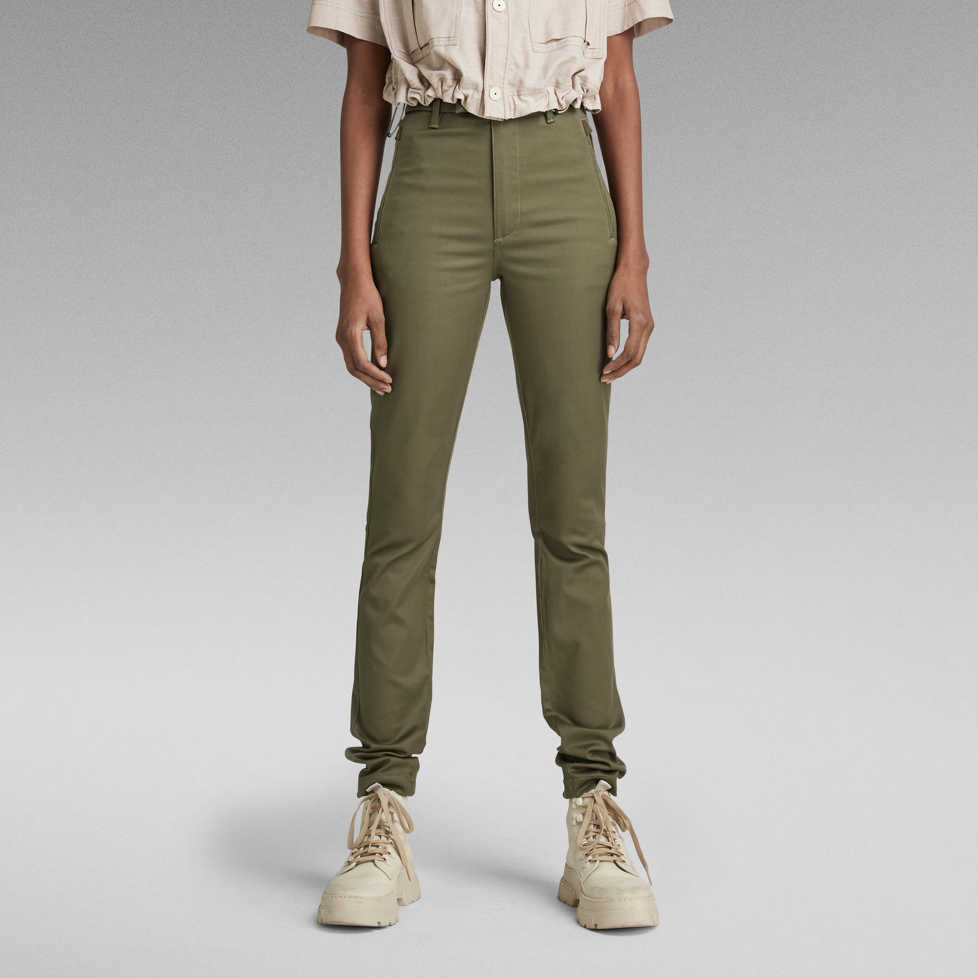 Weld High Skinny Chino | Green | G-Star RAW® US