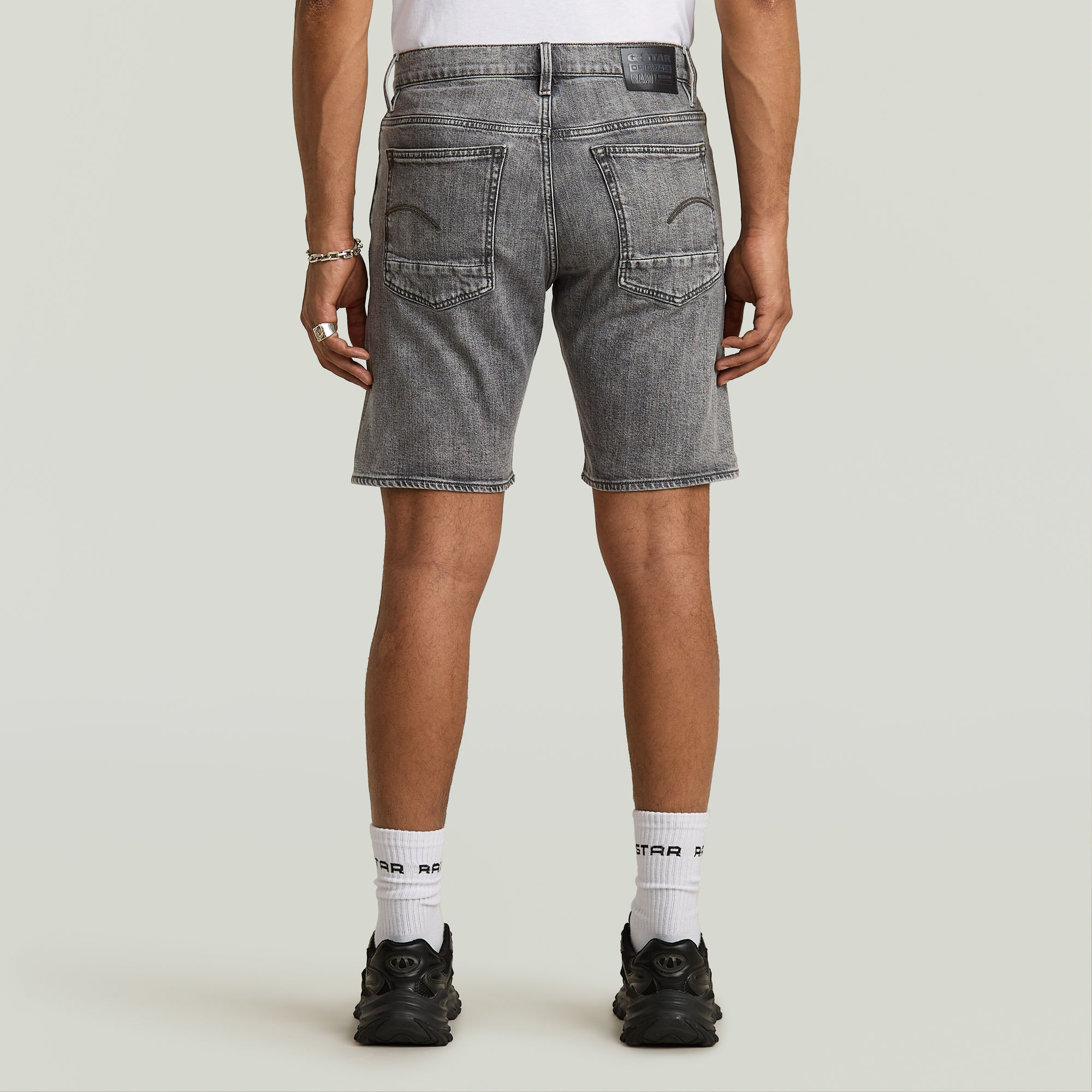 Triple A Denim Shorts Grey GStar RAW®