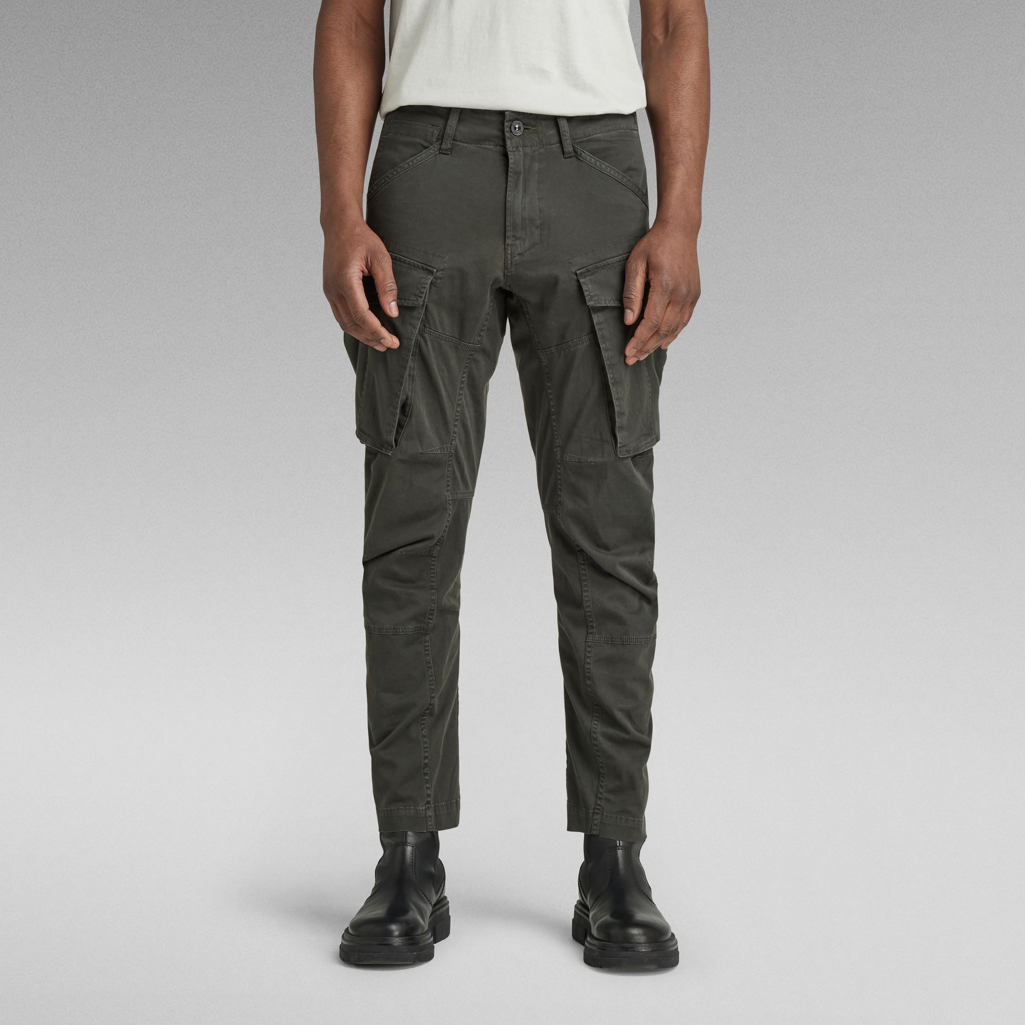 Cargo 3D Straight Tapered Pants | Grey | G-Star RAW®