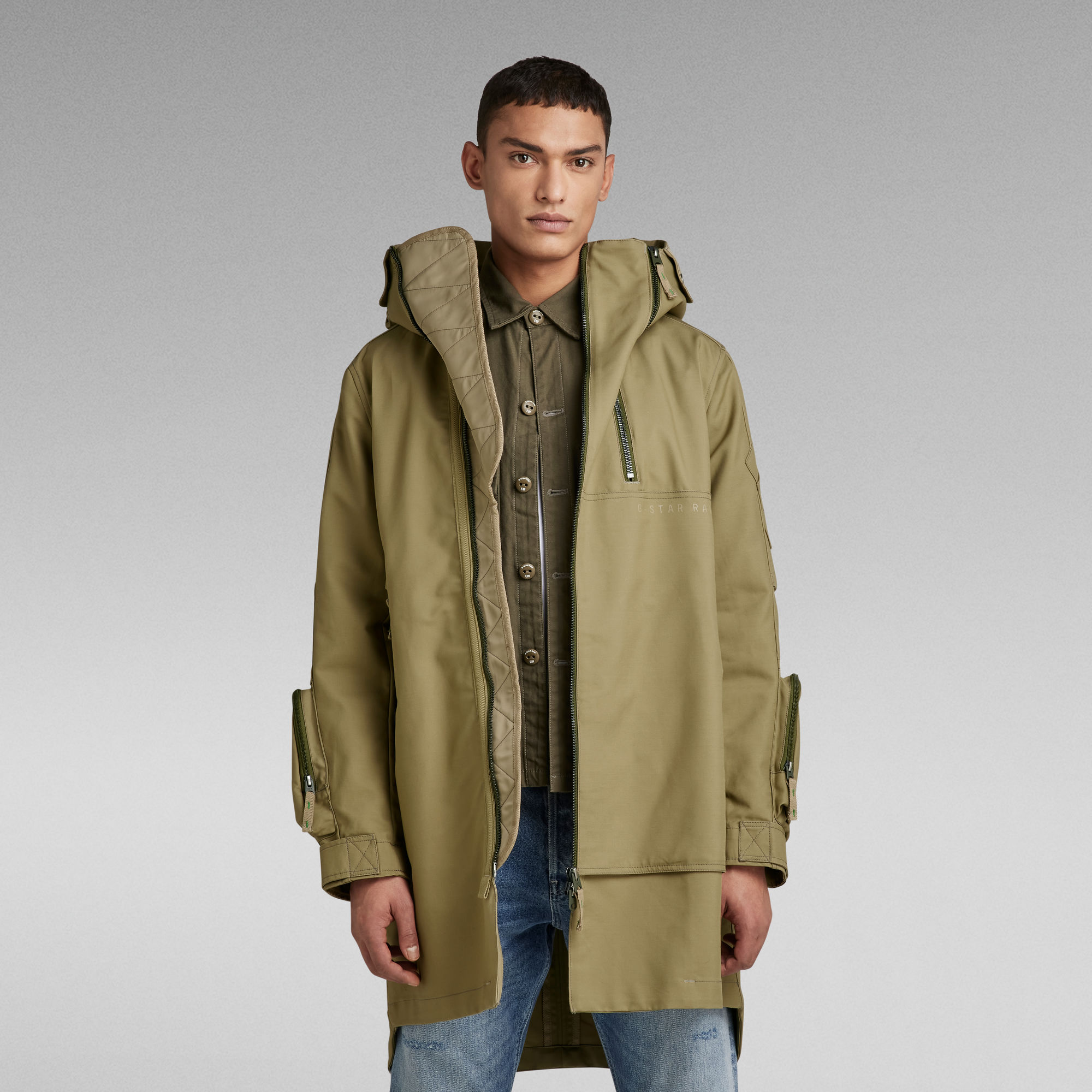 Pencilcase Parka | Green | G-Star RAW®