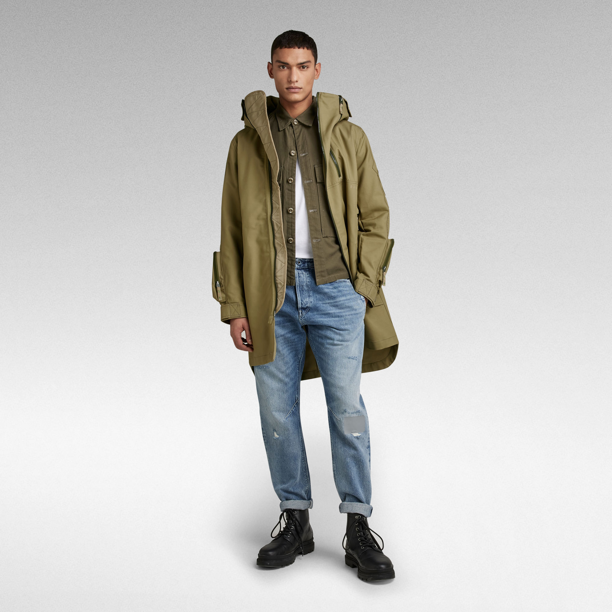 Pencilcase Parka | Green | G-Star RAW®