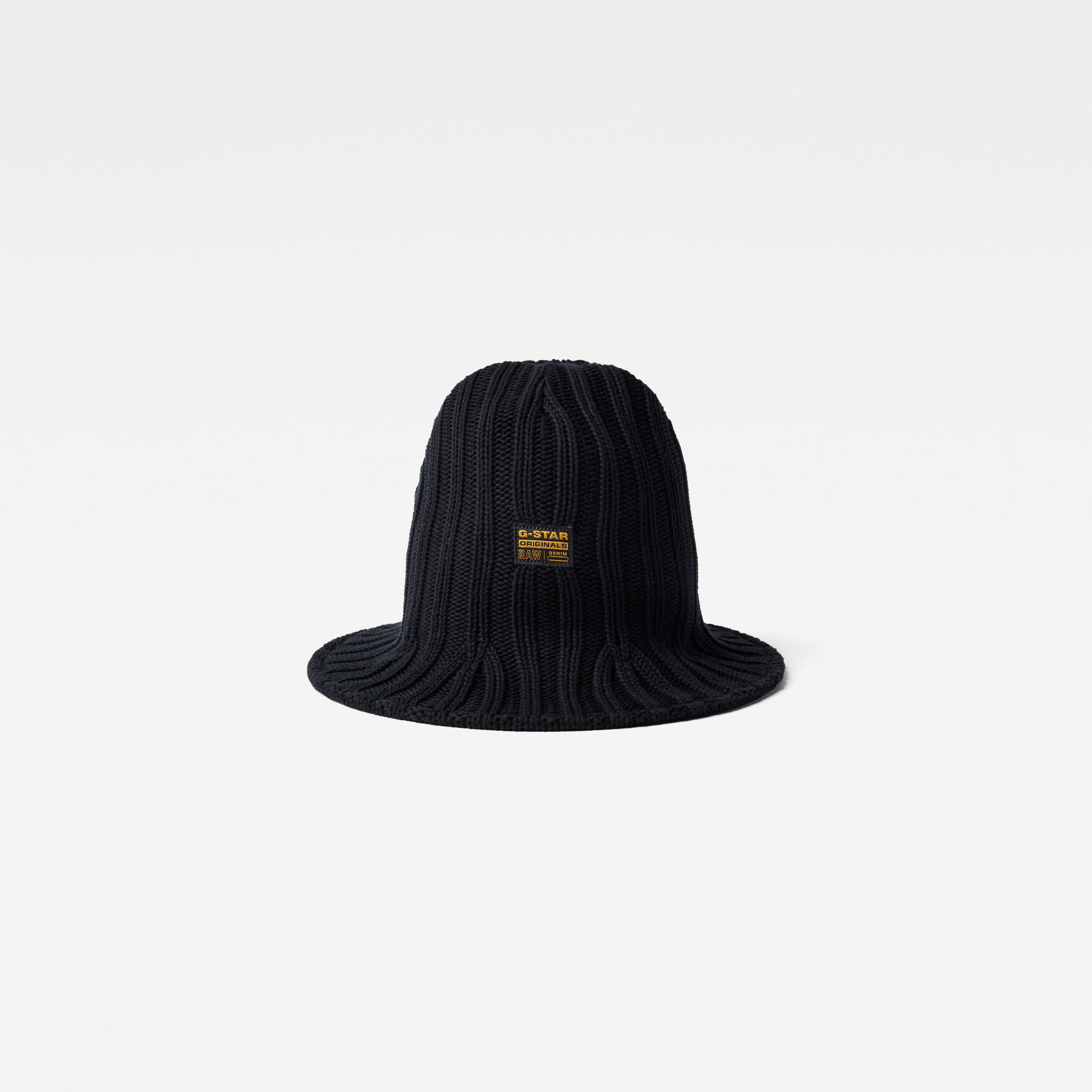 Knitted Brimmed Hat Black G Star RAW knitted-brimmed-hat-black-g-star-raw