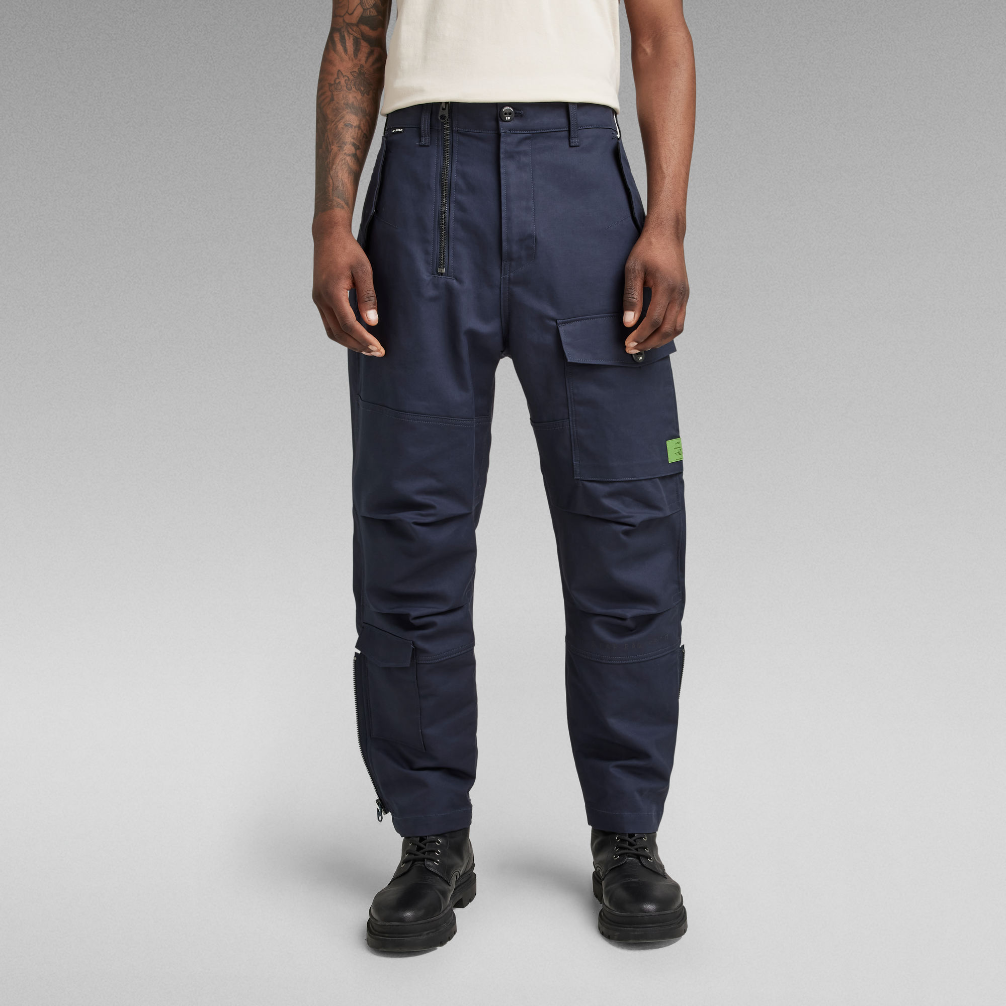 Zippy Cargo Relaxed Tapered Pants Dark blue GStar RAW®