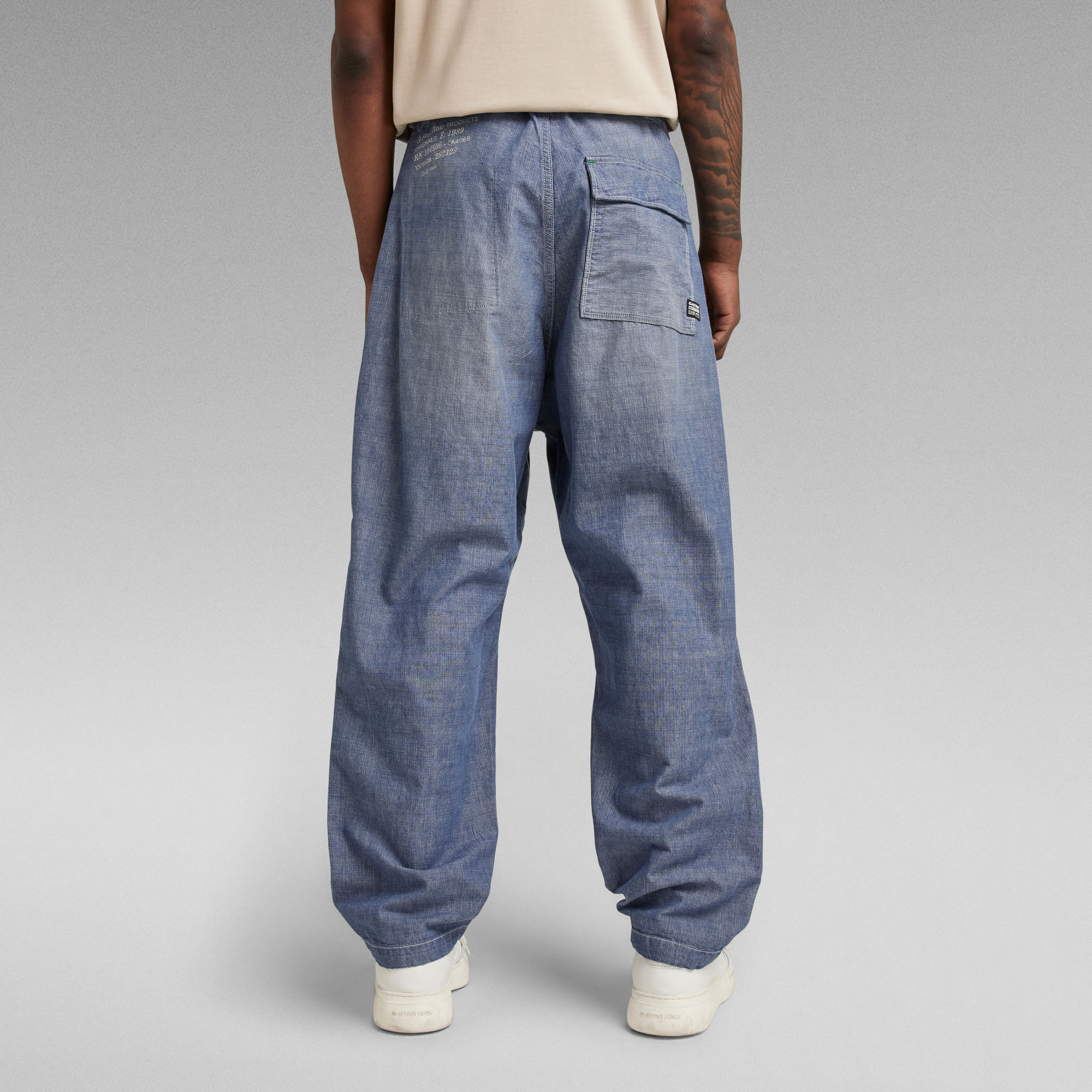 E 3D Drawstring Pants Light blue GStar RAW®