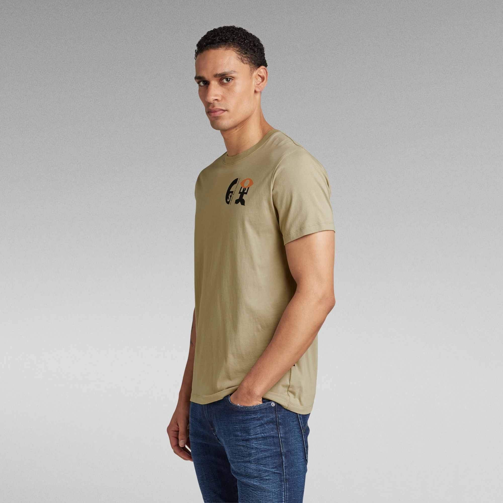 Back Graphic T-Shirt | Green | G-Star RAW®