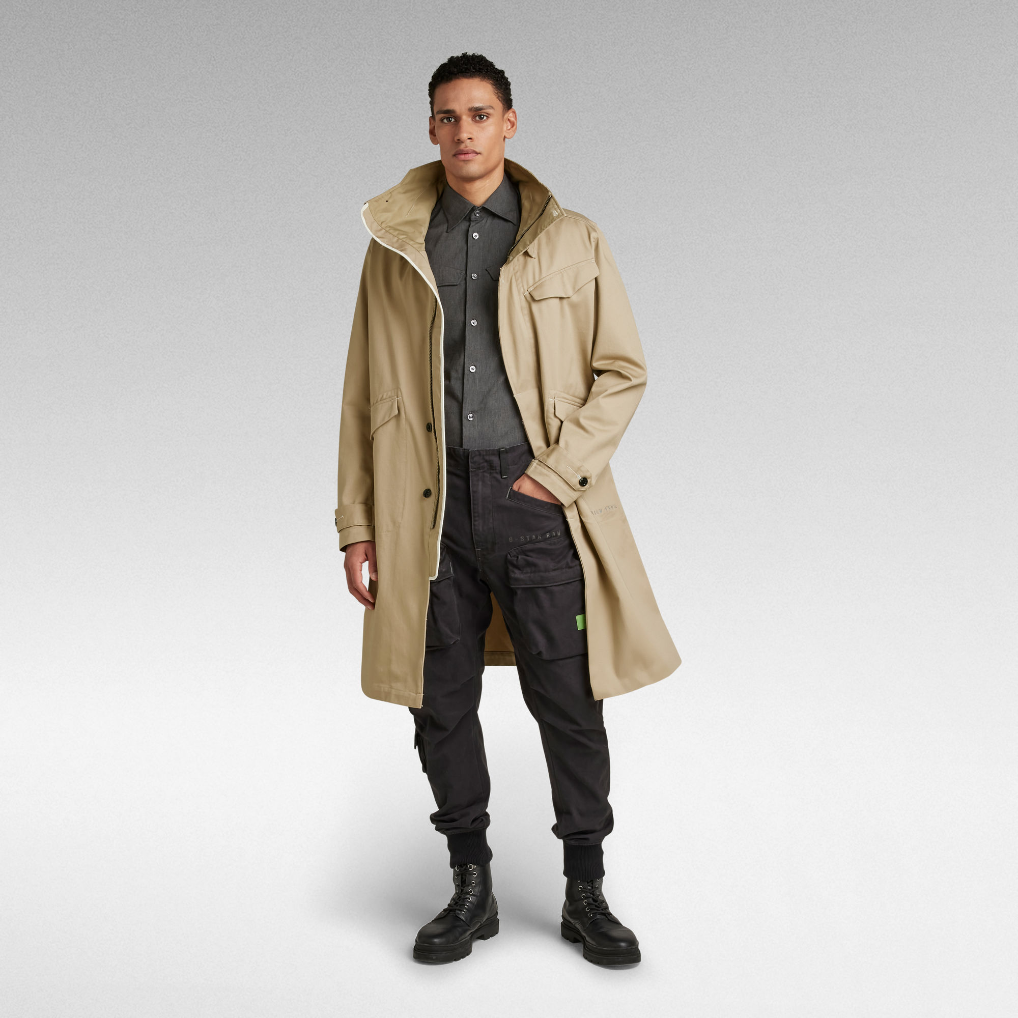 Belted Trench | Beige | G-Star RAW®