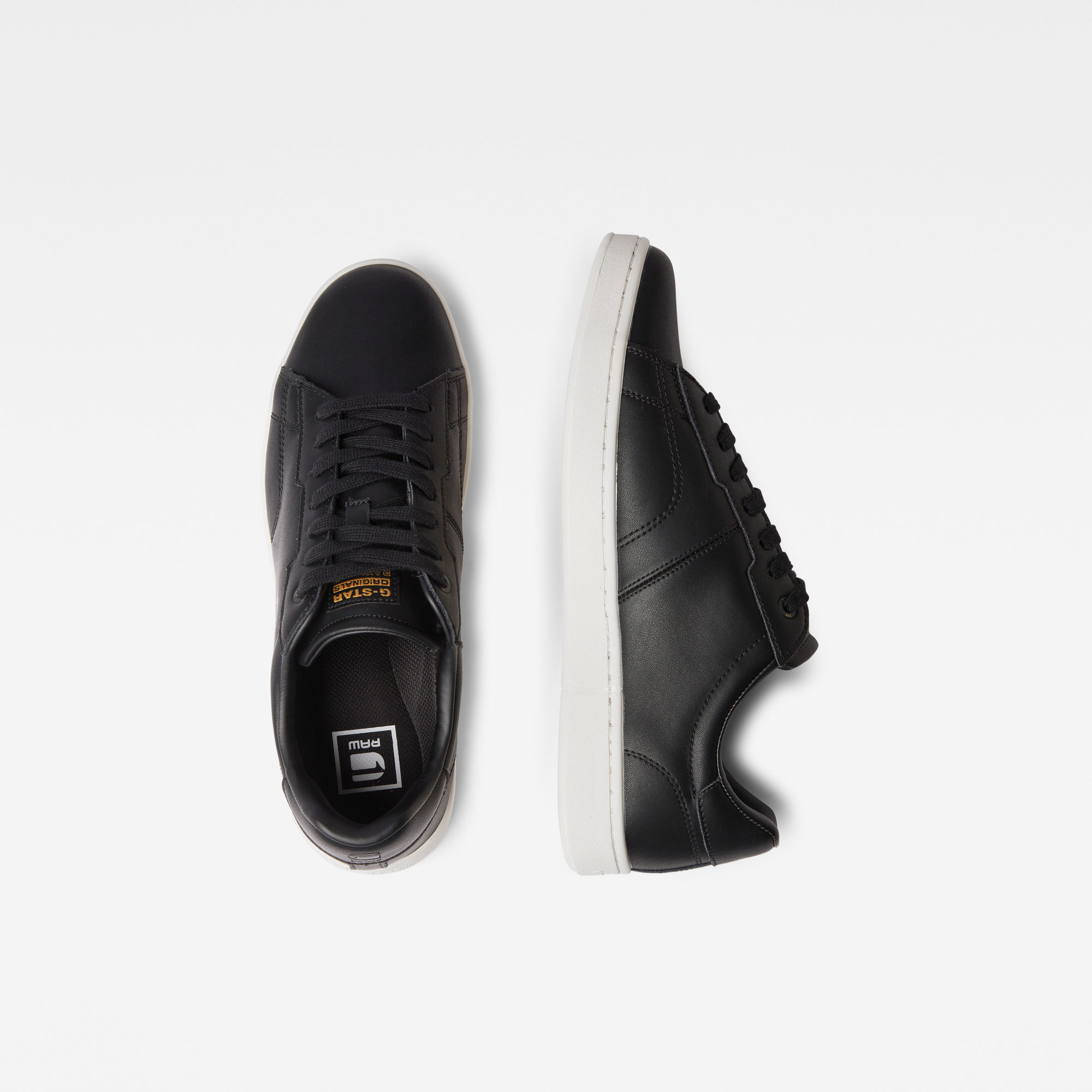 Cadet Leather Sneakers | Black | G-Star RAW®