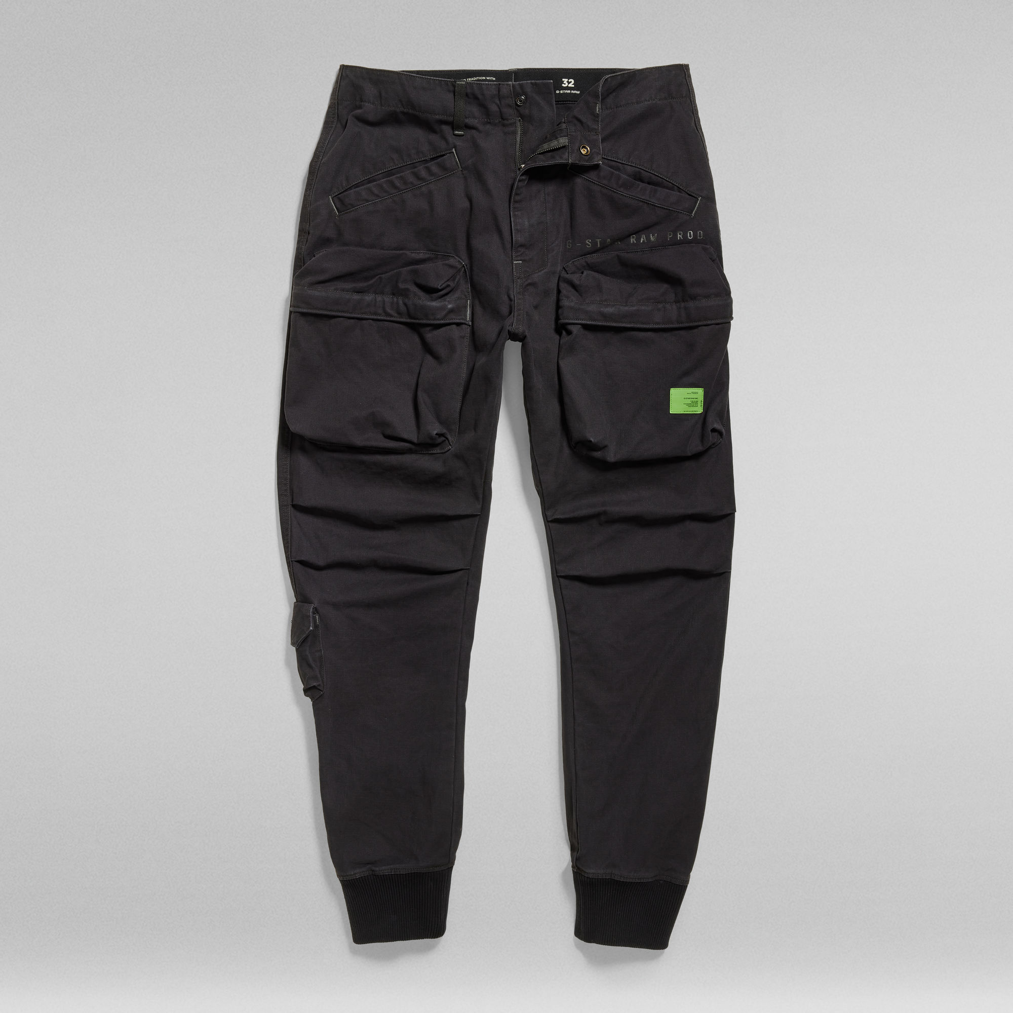 Relaxed Tapered Cargo Pants | Black | G-Star RAW®