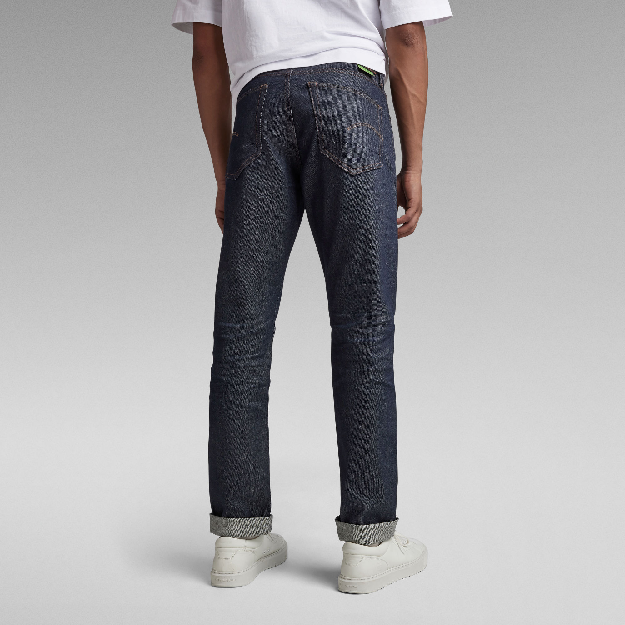3301 Slim Selvedge Jeans | Dark blue | G-Star RAW®