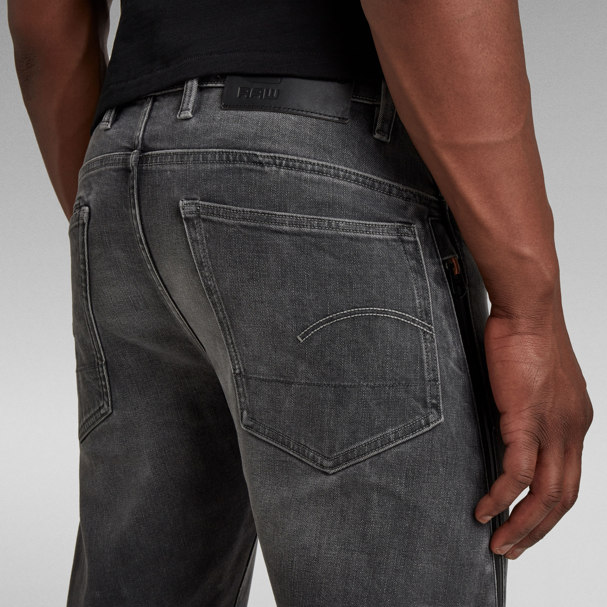 Citishield 3D Slim Tapered Jeans | Grey | G-Star RAW®