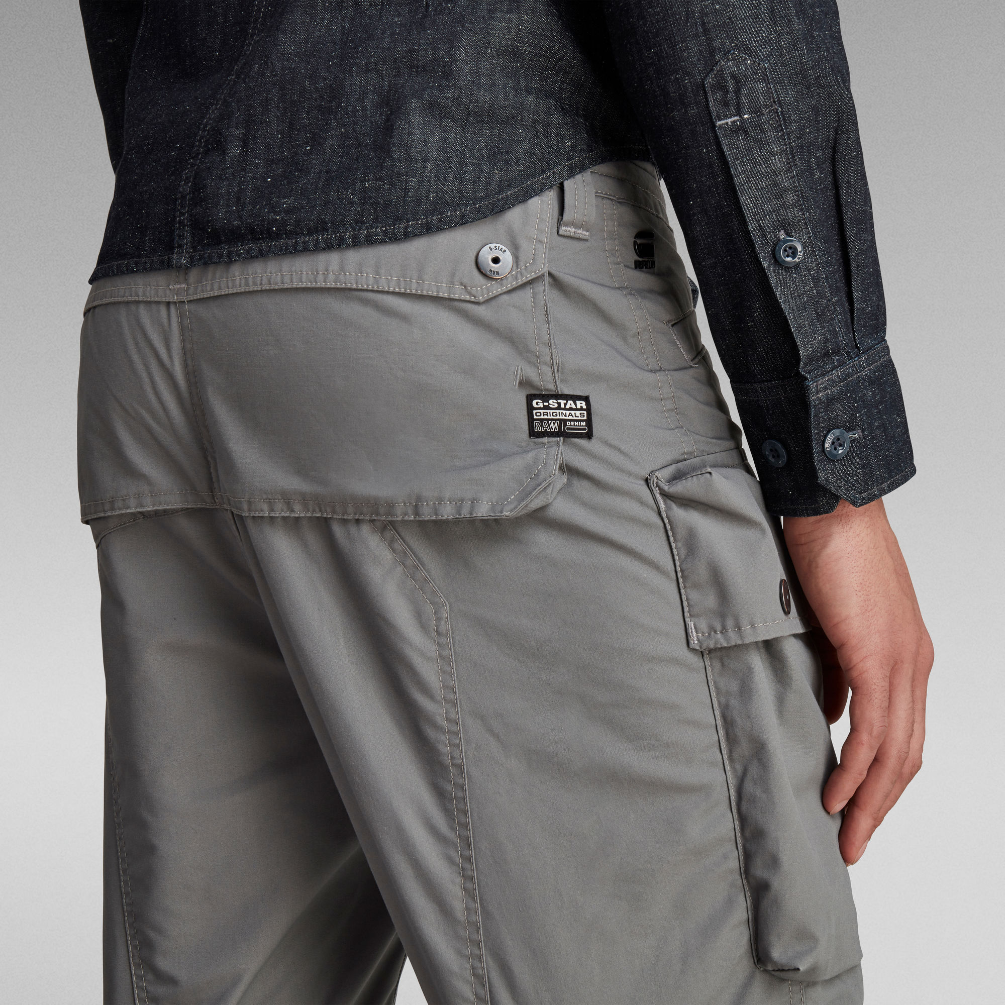 Alpine Pocket Modular Cargo Pants Grey GStar RAW®