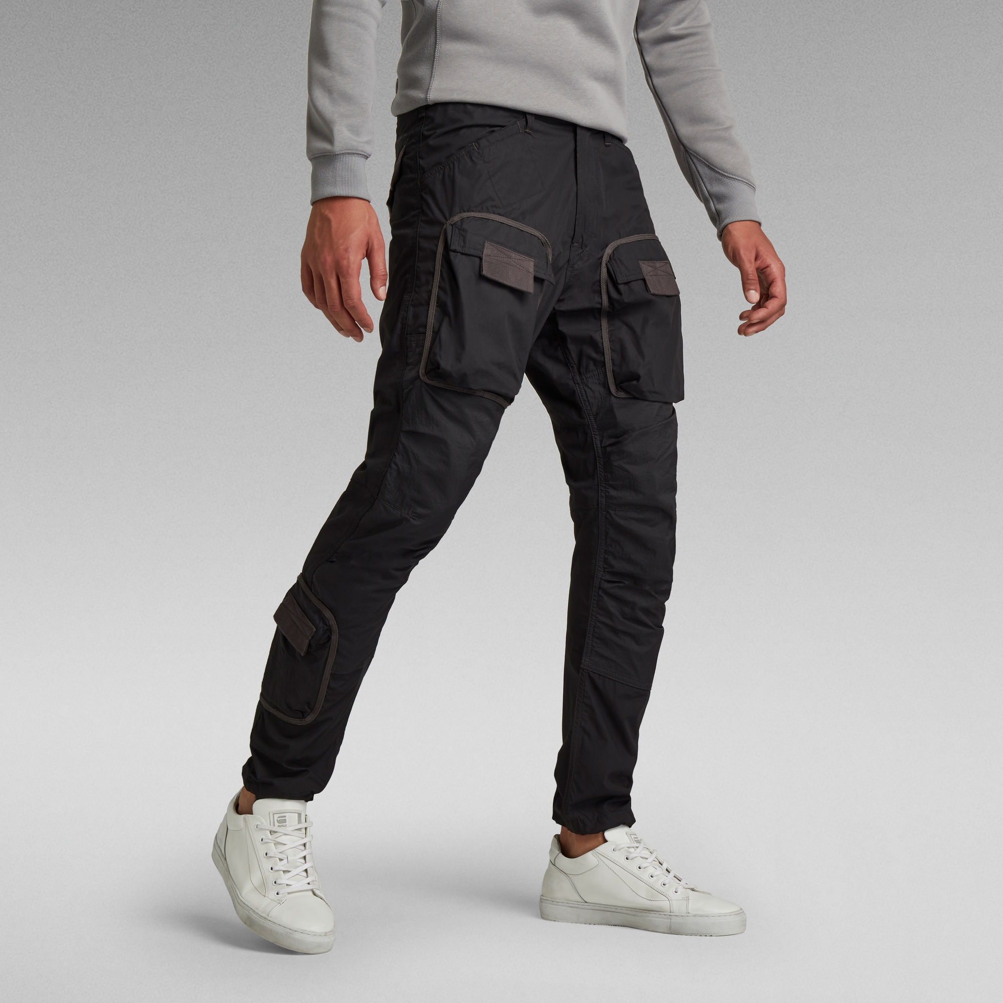 3D Straight Tapered Cargo | Black | G-Star RAW®