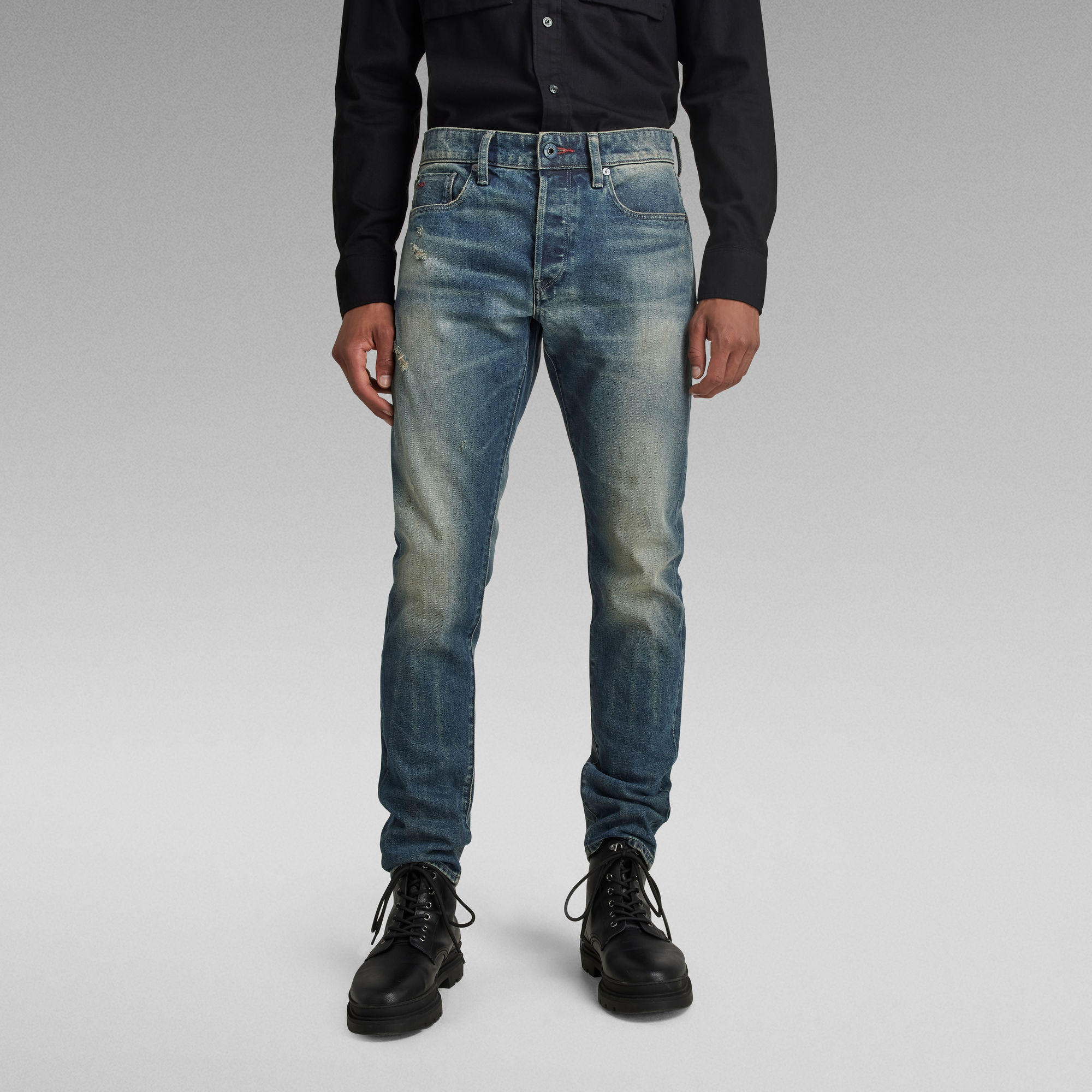 3301 Slim Selvedge Jeans Light blue GStar RAW®