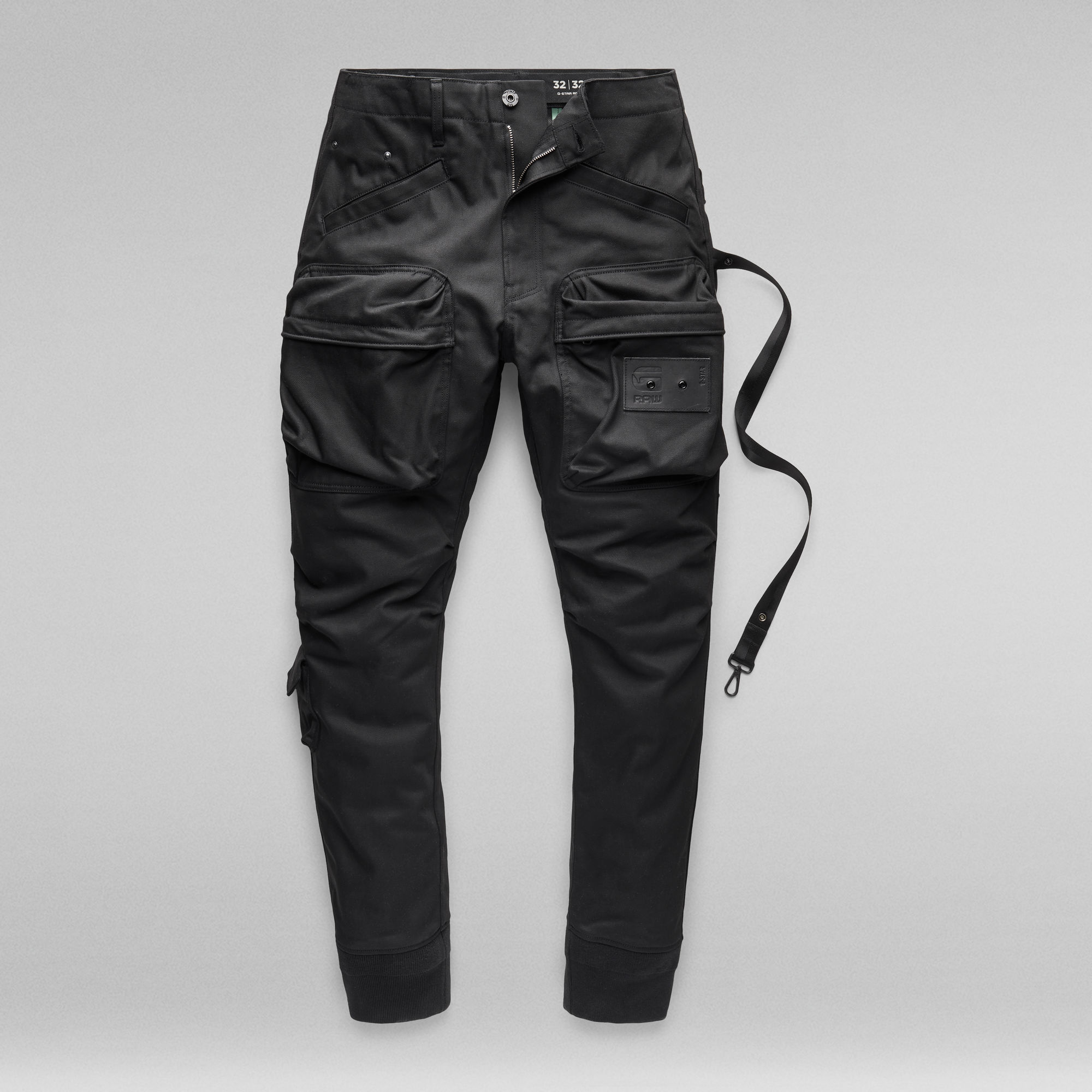 Relaxed Tapered Cargo Pants Black GStar RAW®