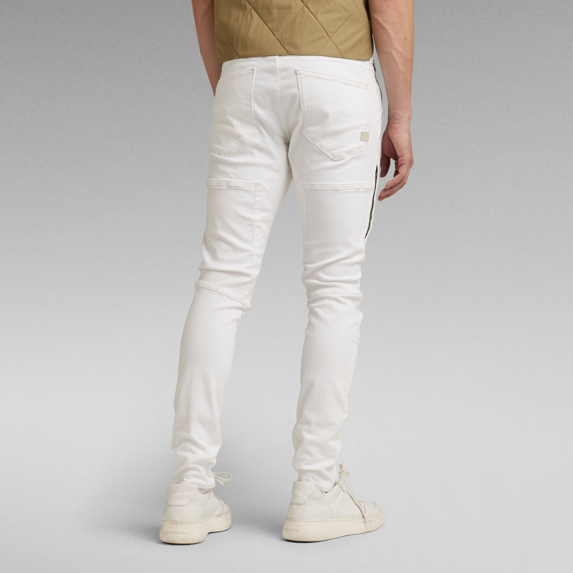 Rackam 3D Skinny Jeans | ホワイト | G-Star RAW®