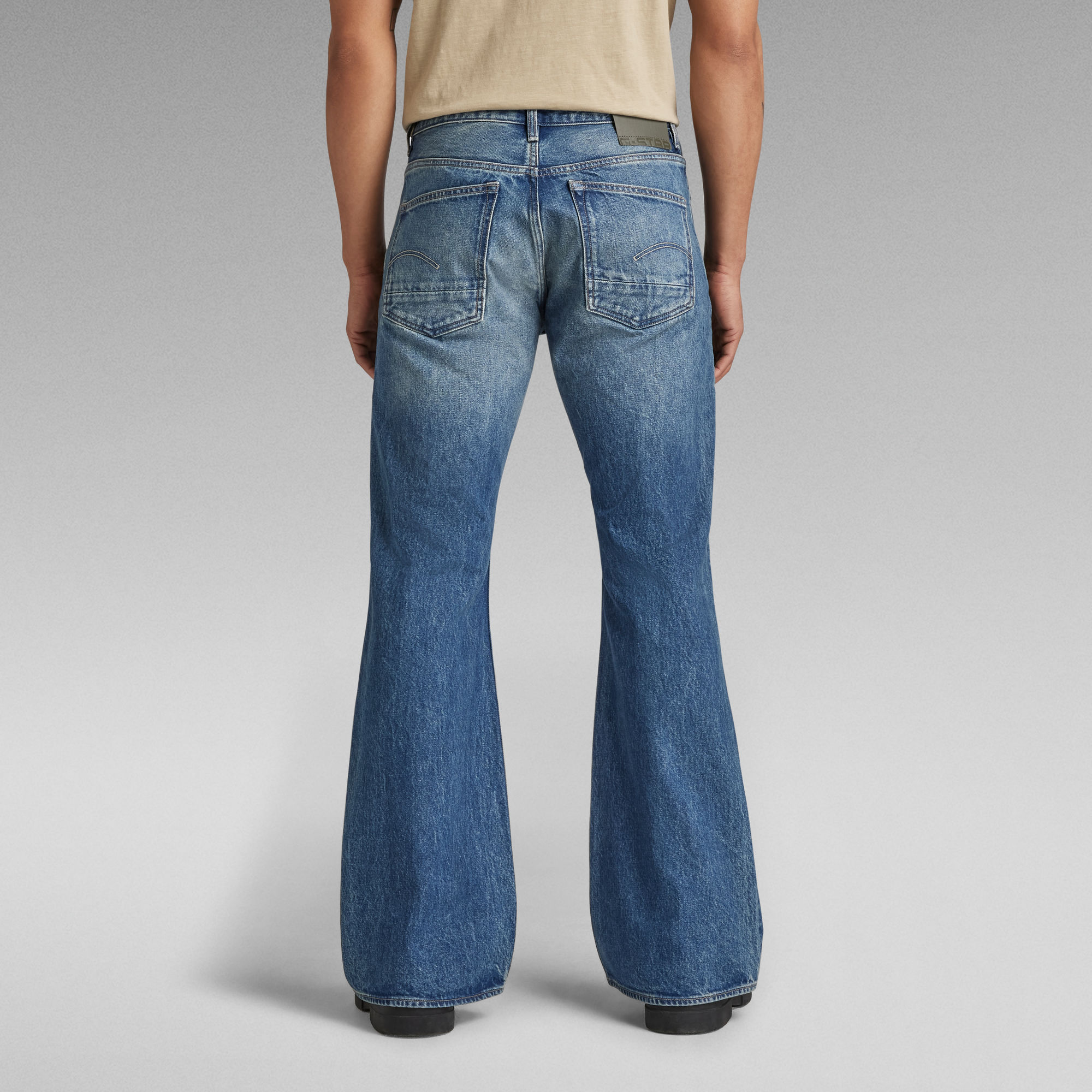 Triple A Bootcut Jeans Mittelblau GStar RAW®