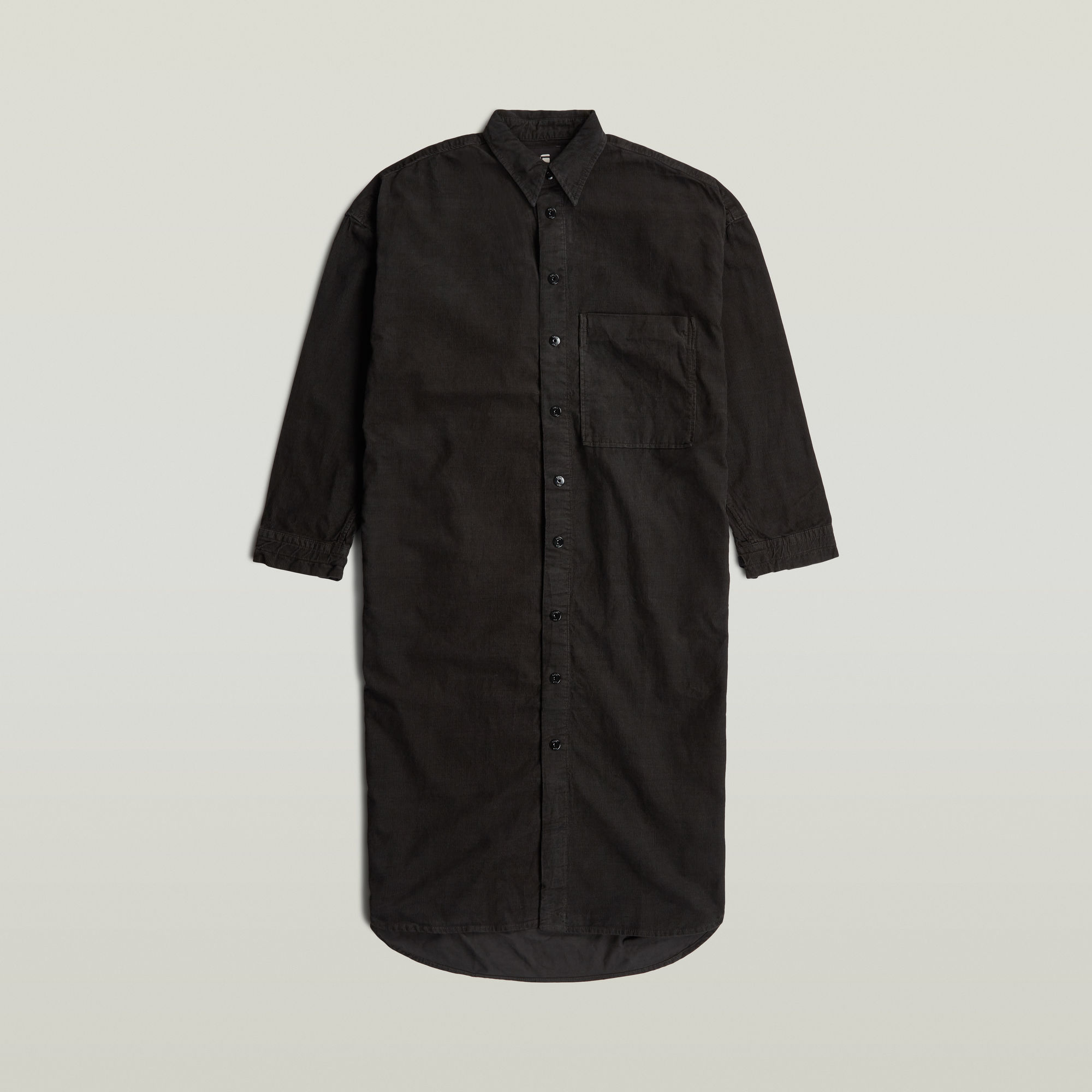 Long Shirt Dress Women Grey GStar RAW®