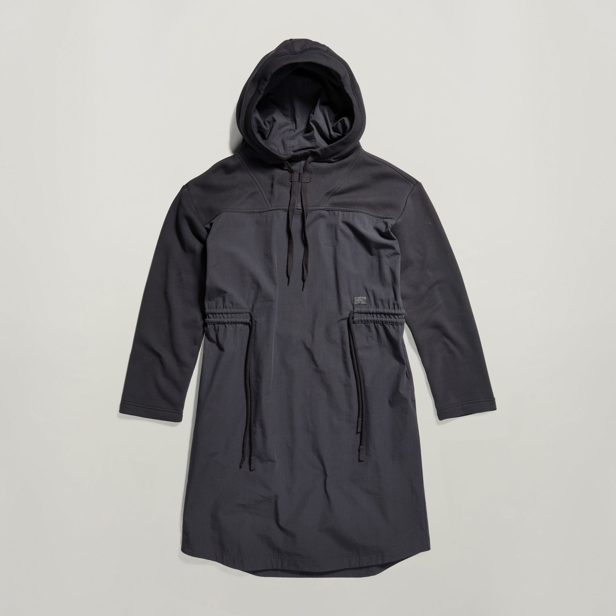 Anorak Hoodie Kleid Schwarz GStar RAW®