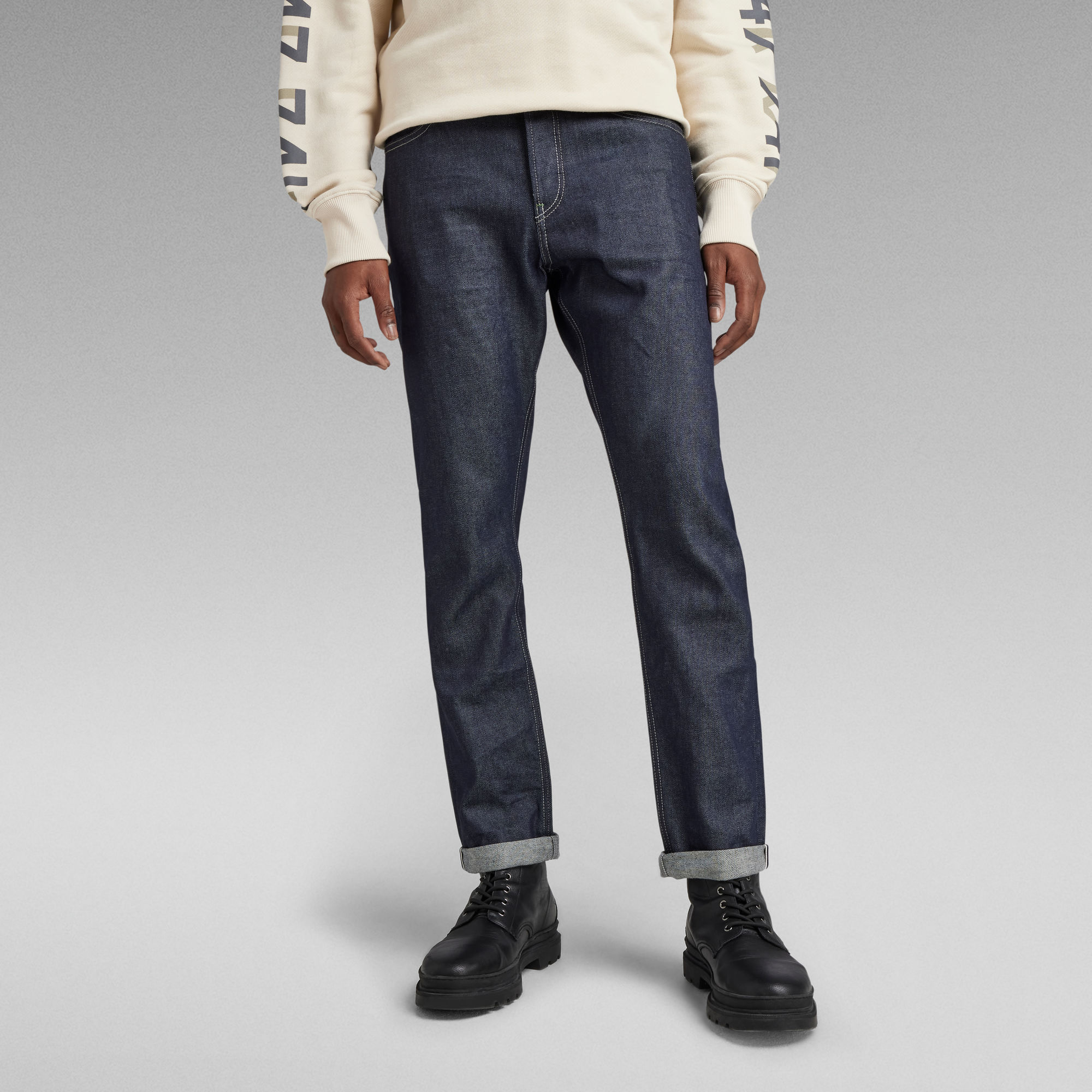 Triple A Regular Straight Selvedge Jeans | G-Star RAW®