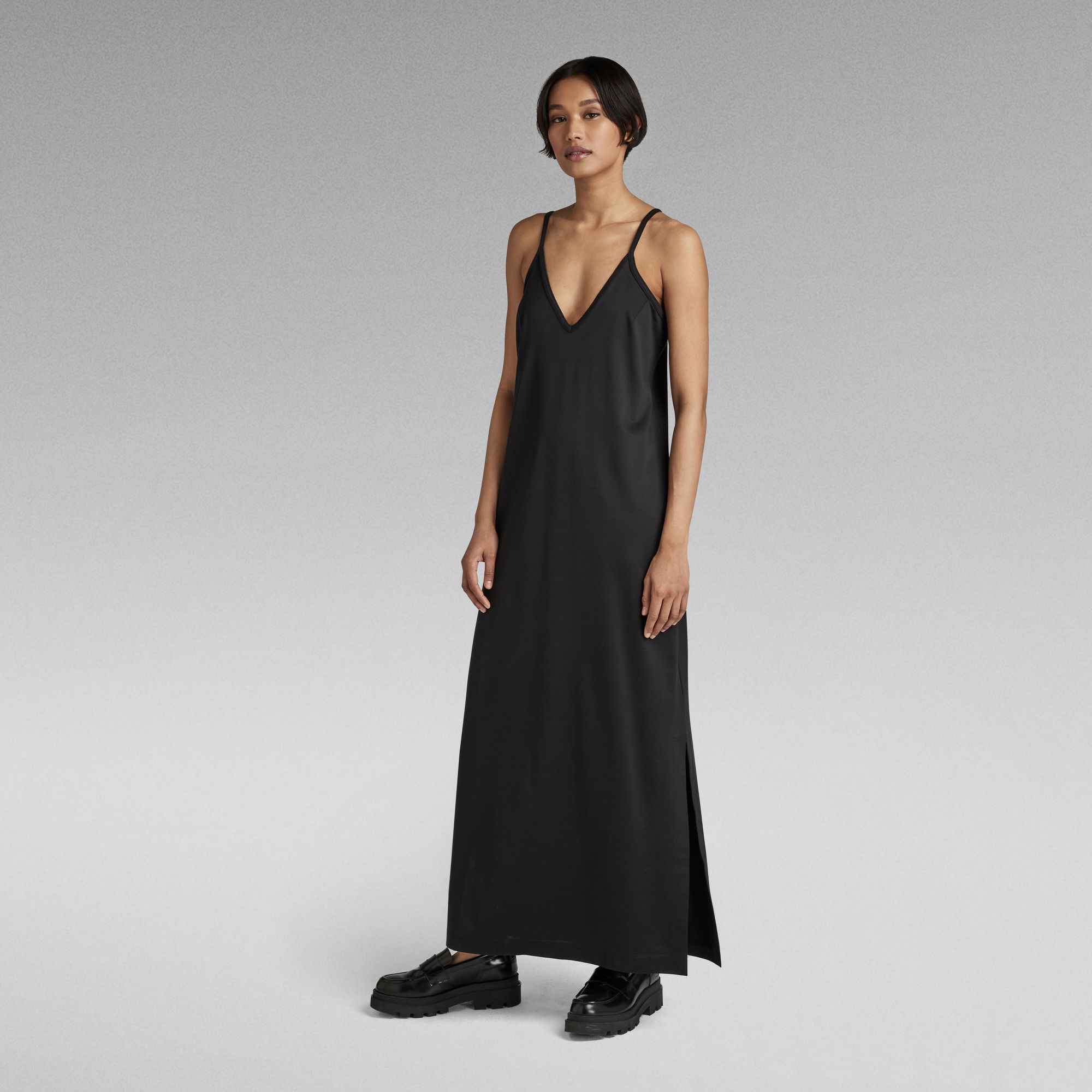 Slip Kleid Loose | Schwarz | G-Star RAW®