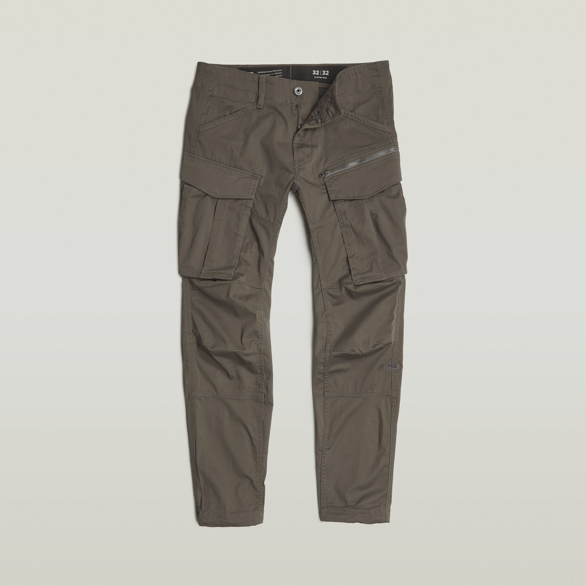 rovic zip 3d straight tapered pant