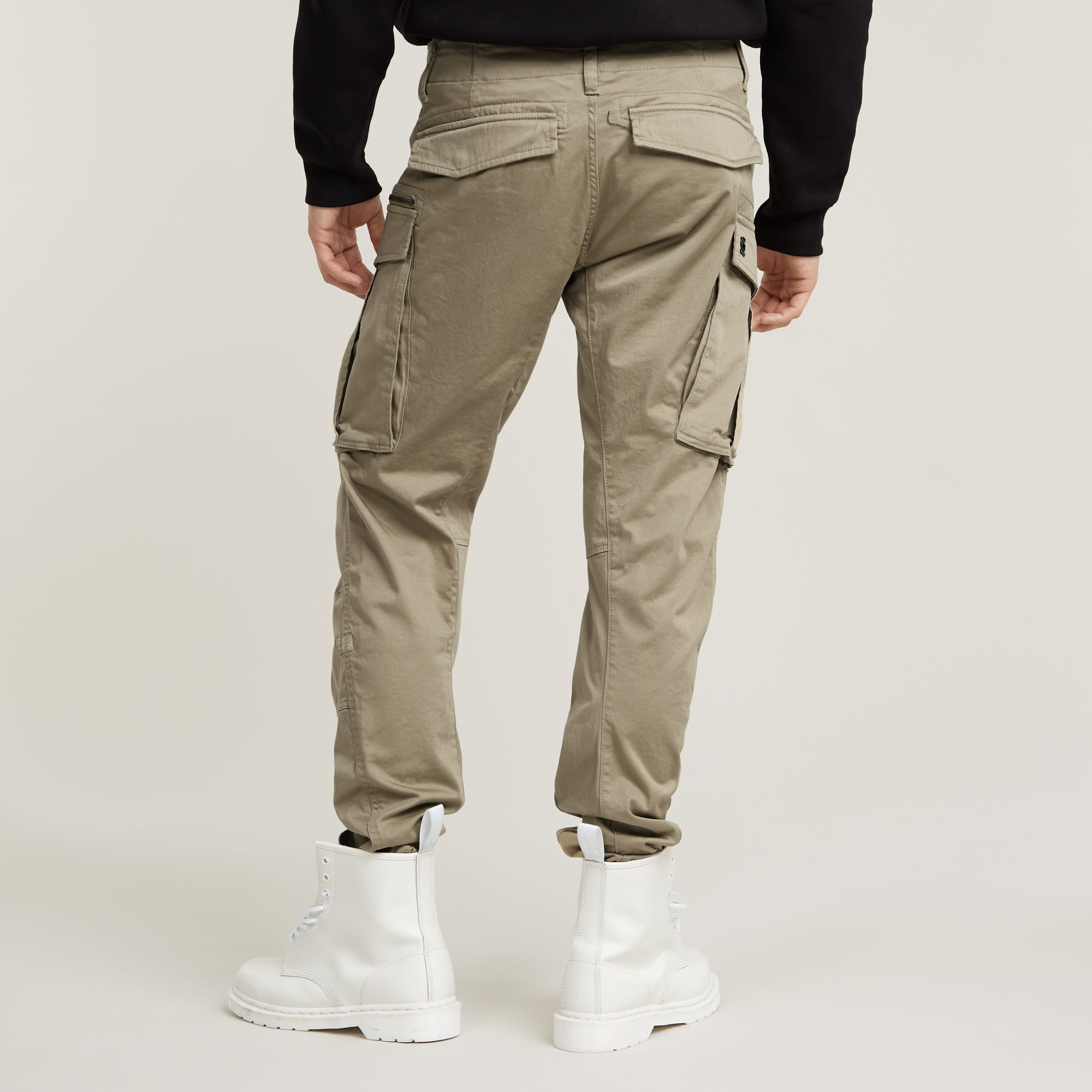 Rovic Zip 3D Straight Tapered Pant | Men | Beige | G-Star RAW®