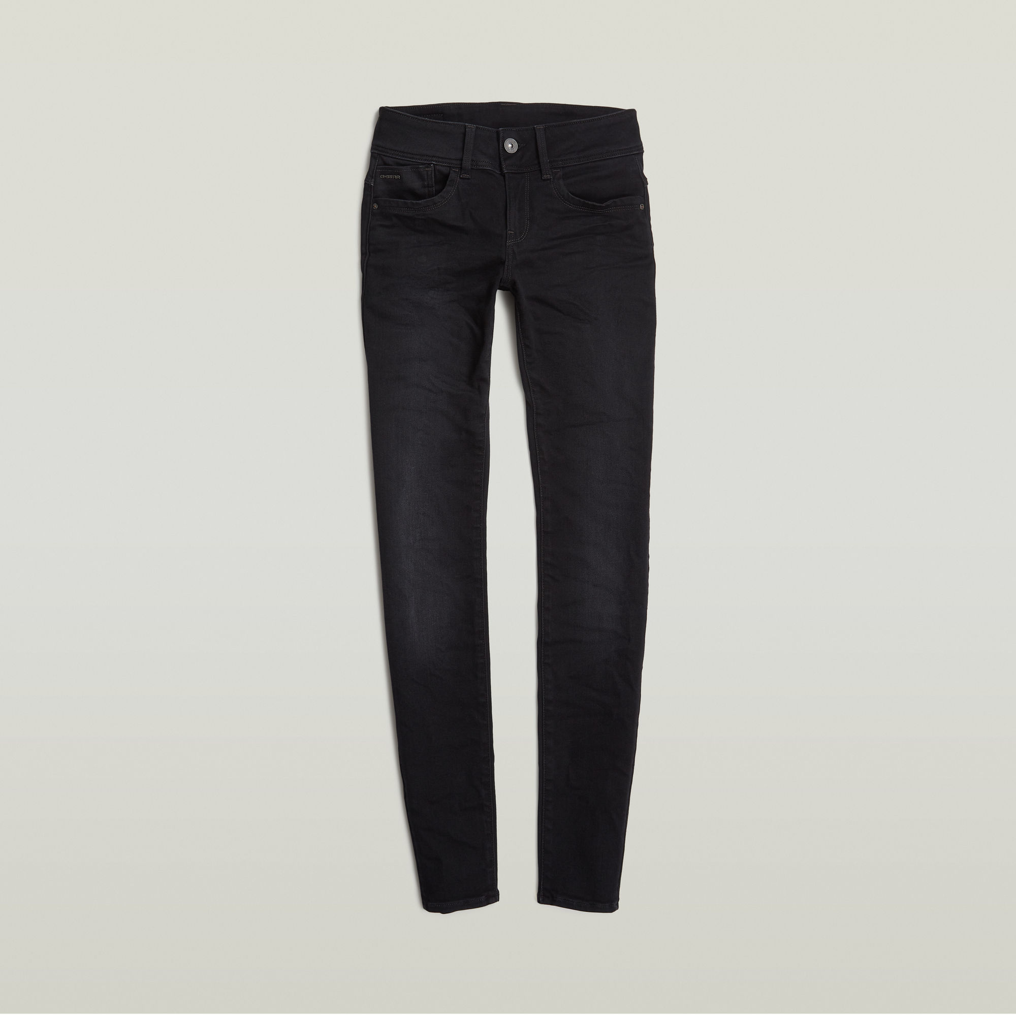 Lynn Mid Skinny Jeans Women Grey GStar RAW®