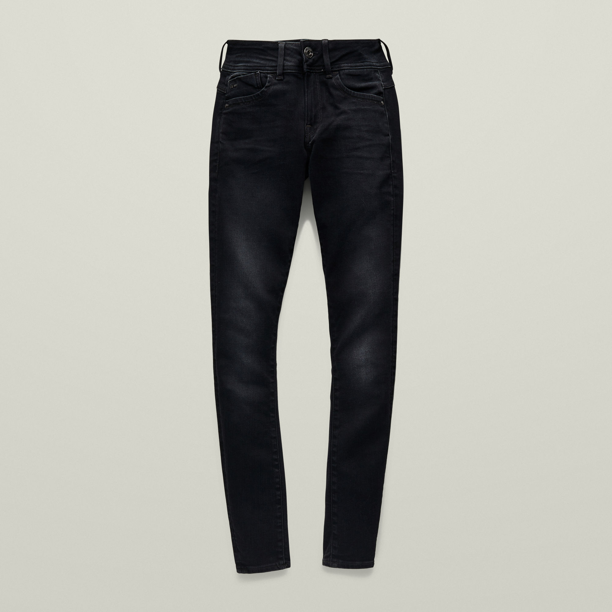 Lynn Mid Super Skinny Jeans Black G Star Raw® 8922