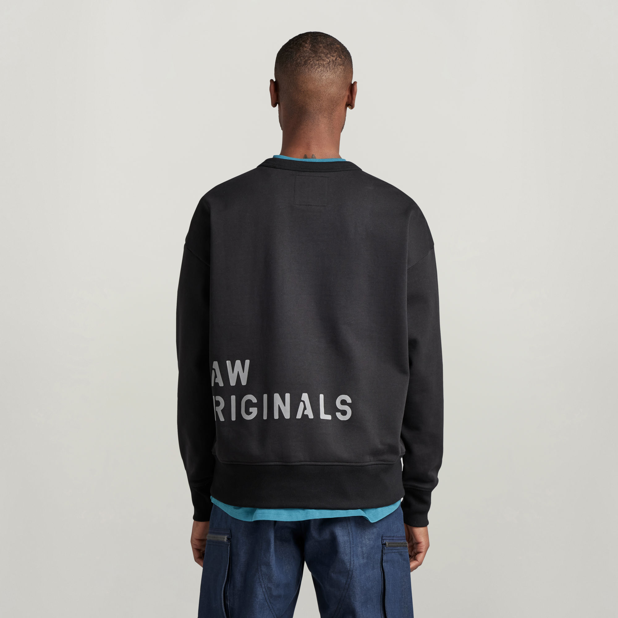 G star graphic oversized sweatshirt clearance