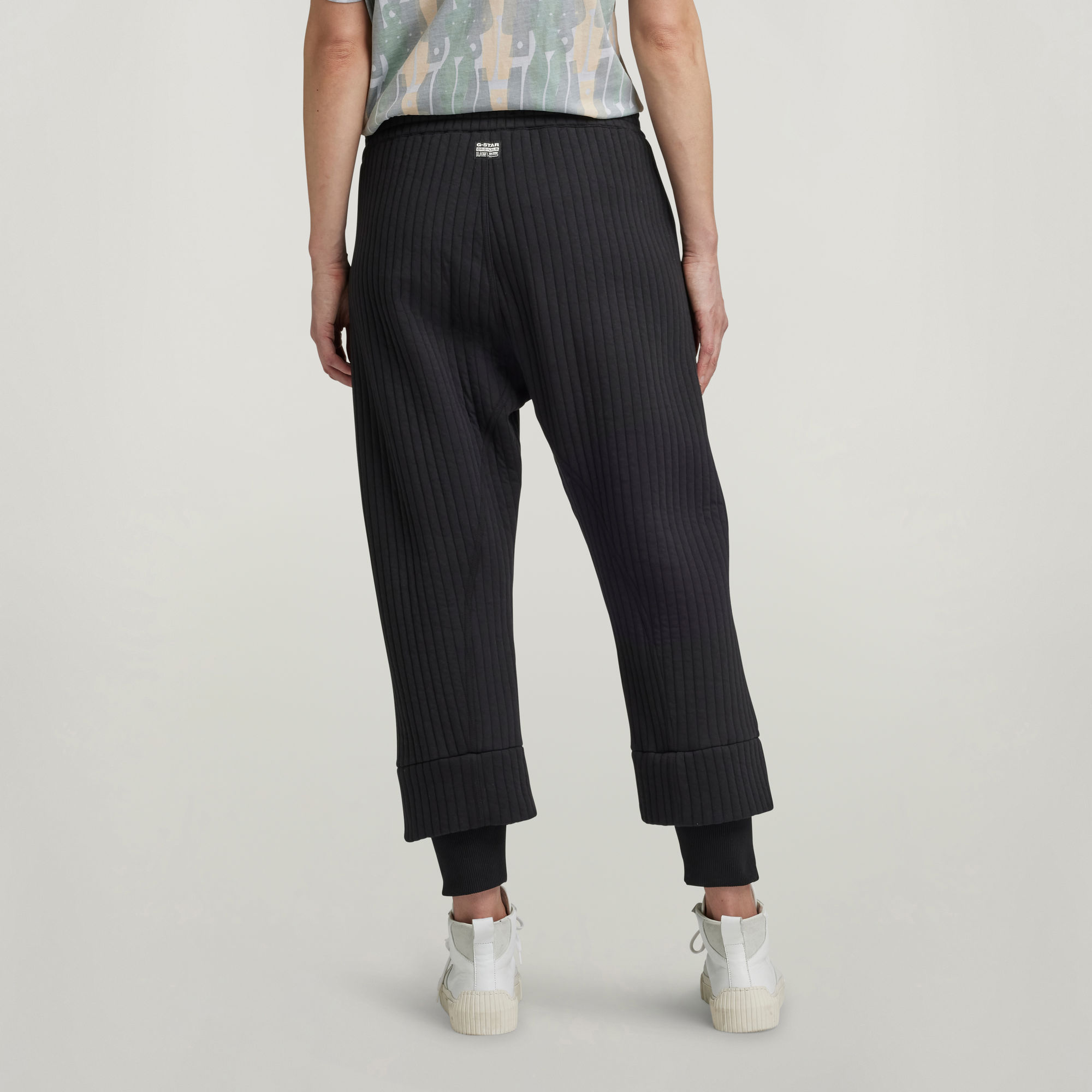Jacquard Mix Sweat Pants Black GStar RAW®