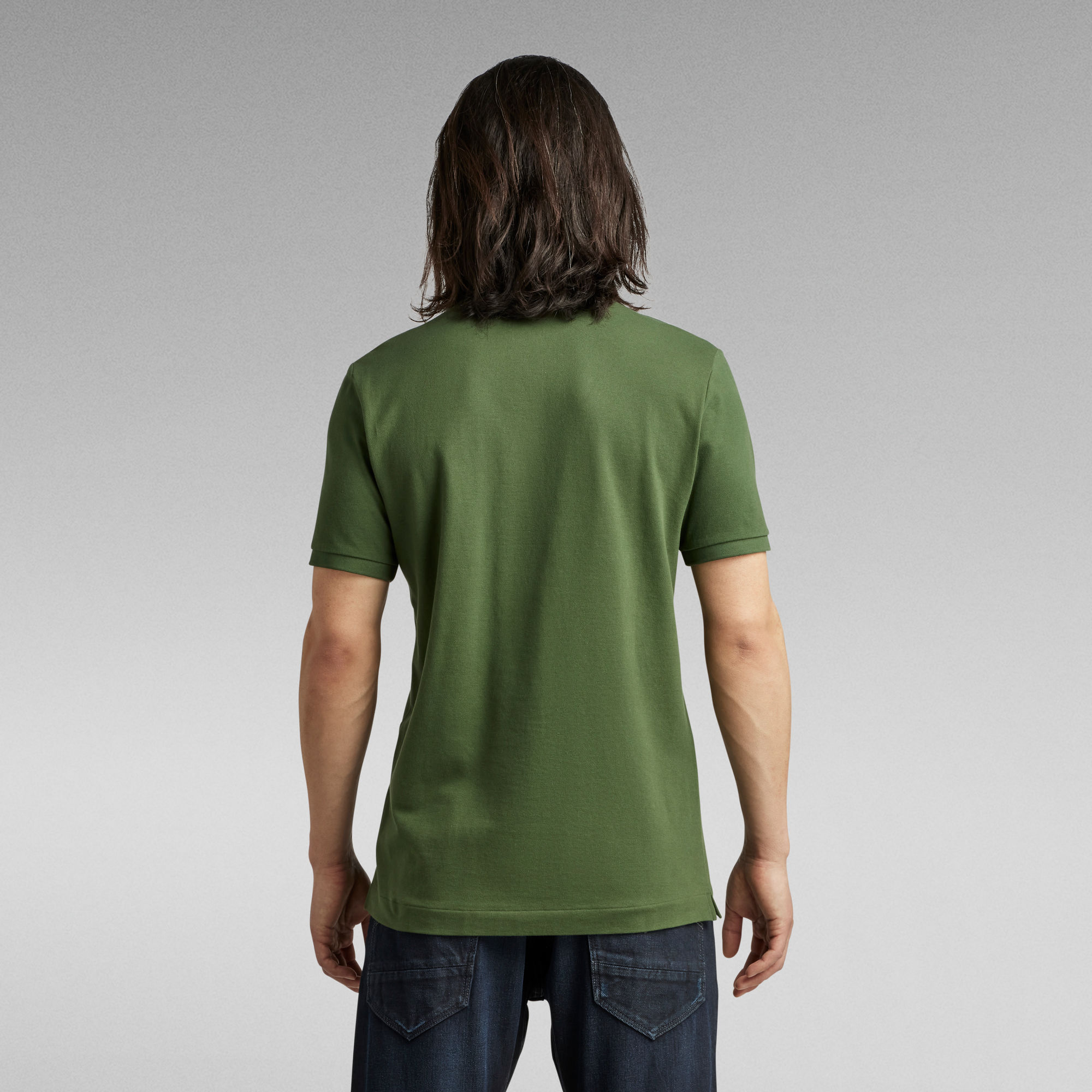 Dunda Slim Polo | Green | G-Star RAW®