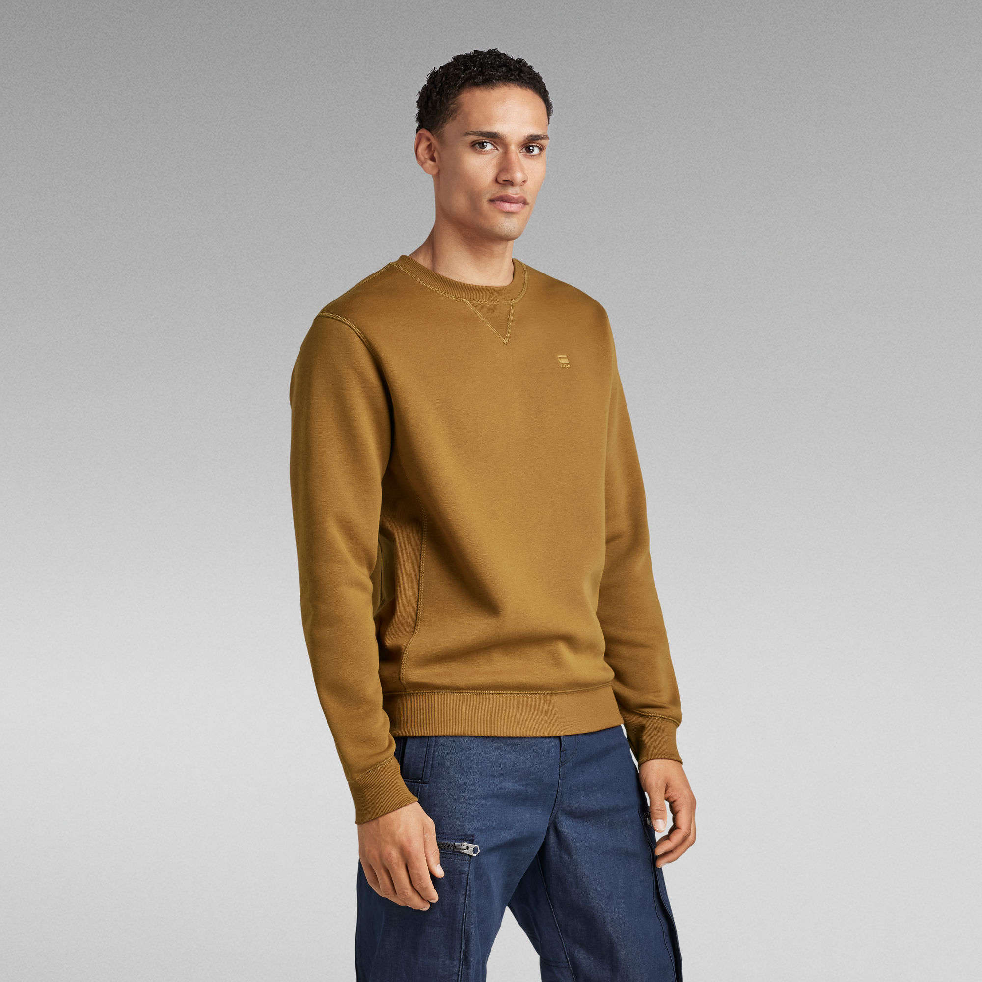 Premium Core Sweater | Brown | G-Star RAW®