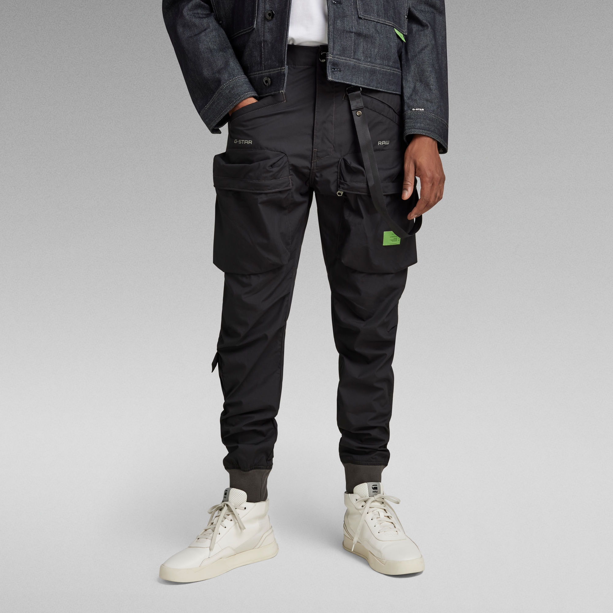 Relaxed Tapered Cargo Pants Black GStar RAW®