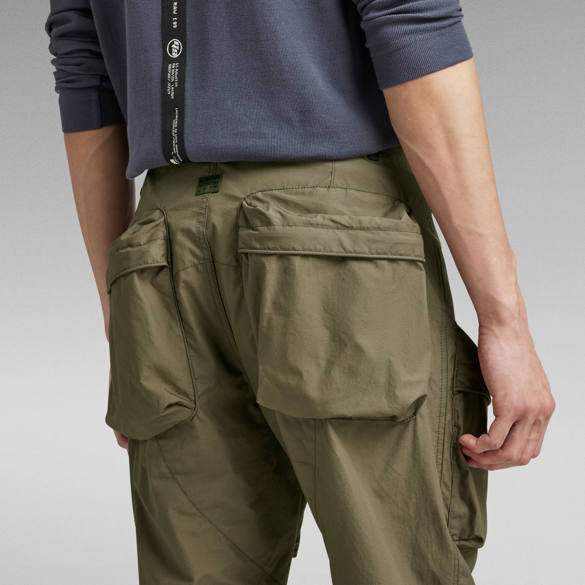 Relaxed Tapered Cargo Pants Brown G Star RAW