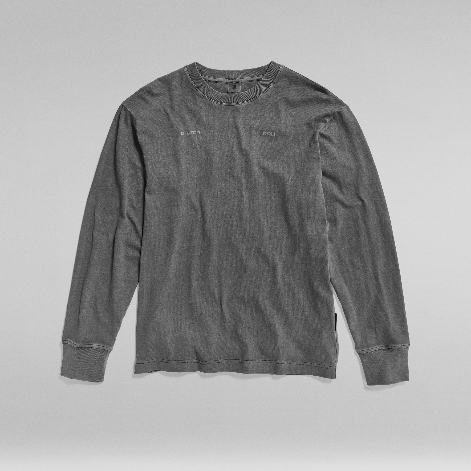 Back Typography Boxy TShirt Black GStar RAW®