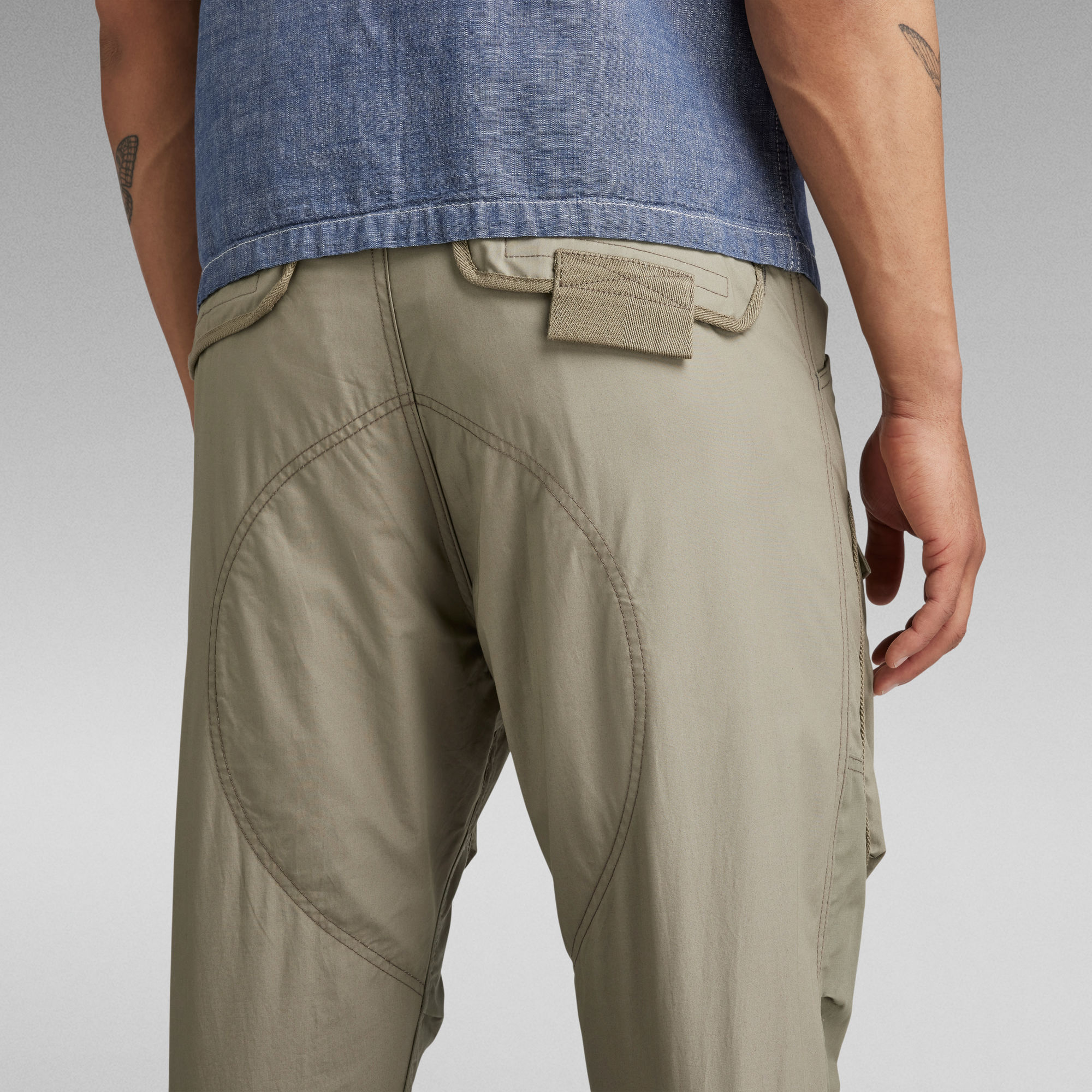 3D Regular Tapered Cargo Pants | Green | G-Star RAW®