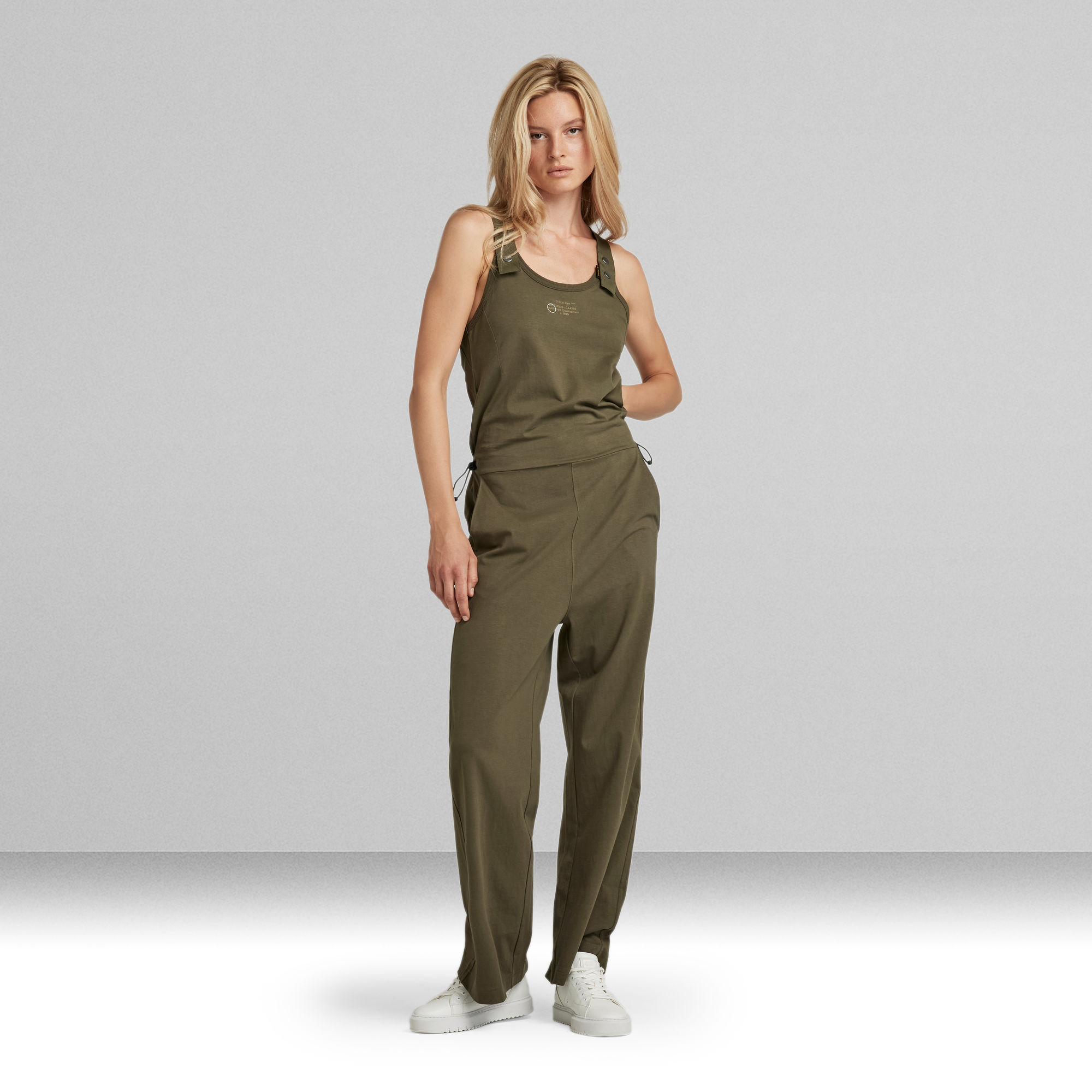 Adjustable Tank Jumpsuit Green GStar RAW®