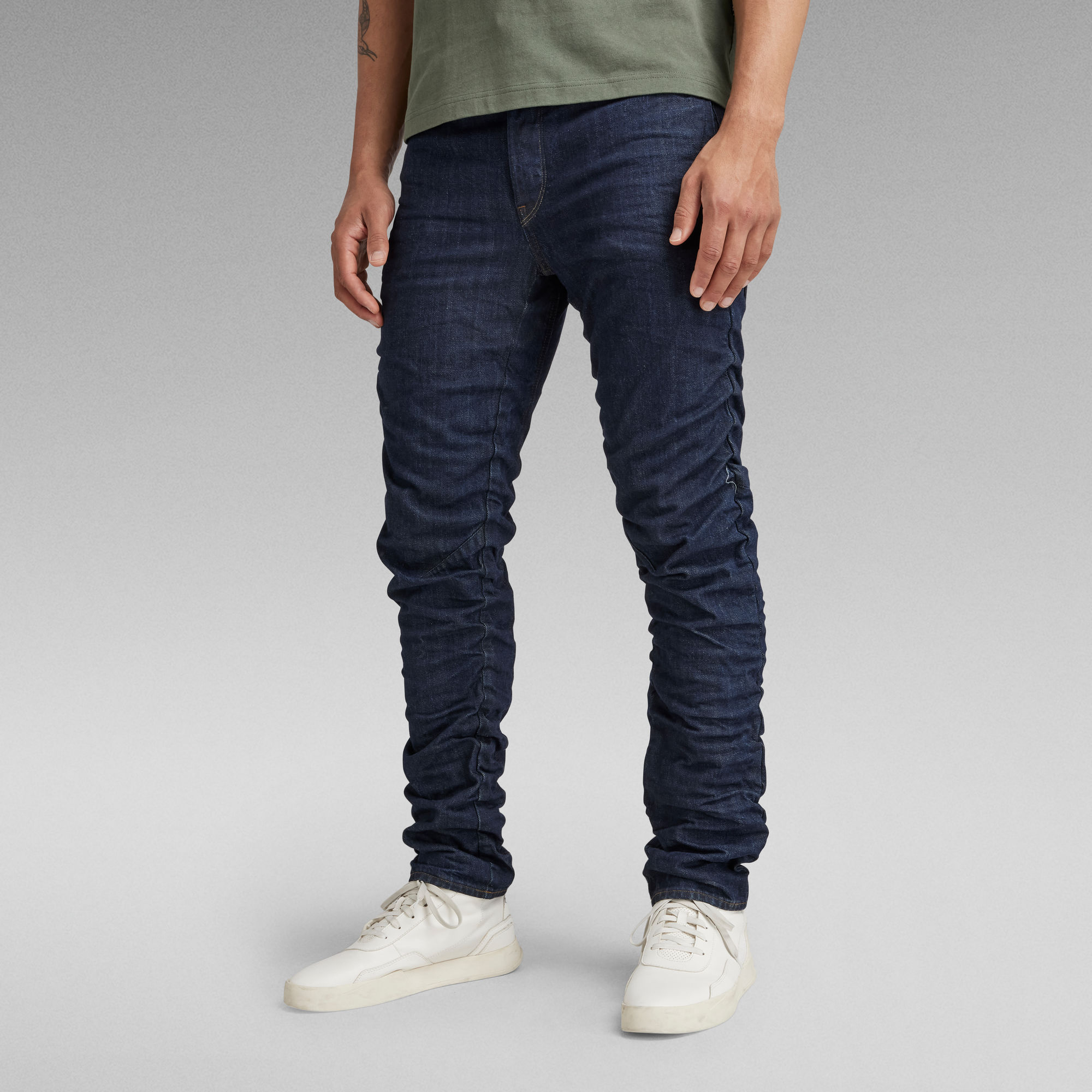 Staq 3D Straight Tapered Jeans | Dark blue | G-Star RAW®