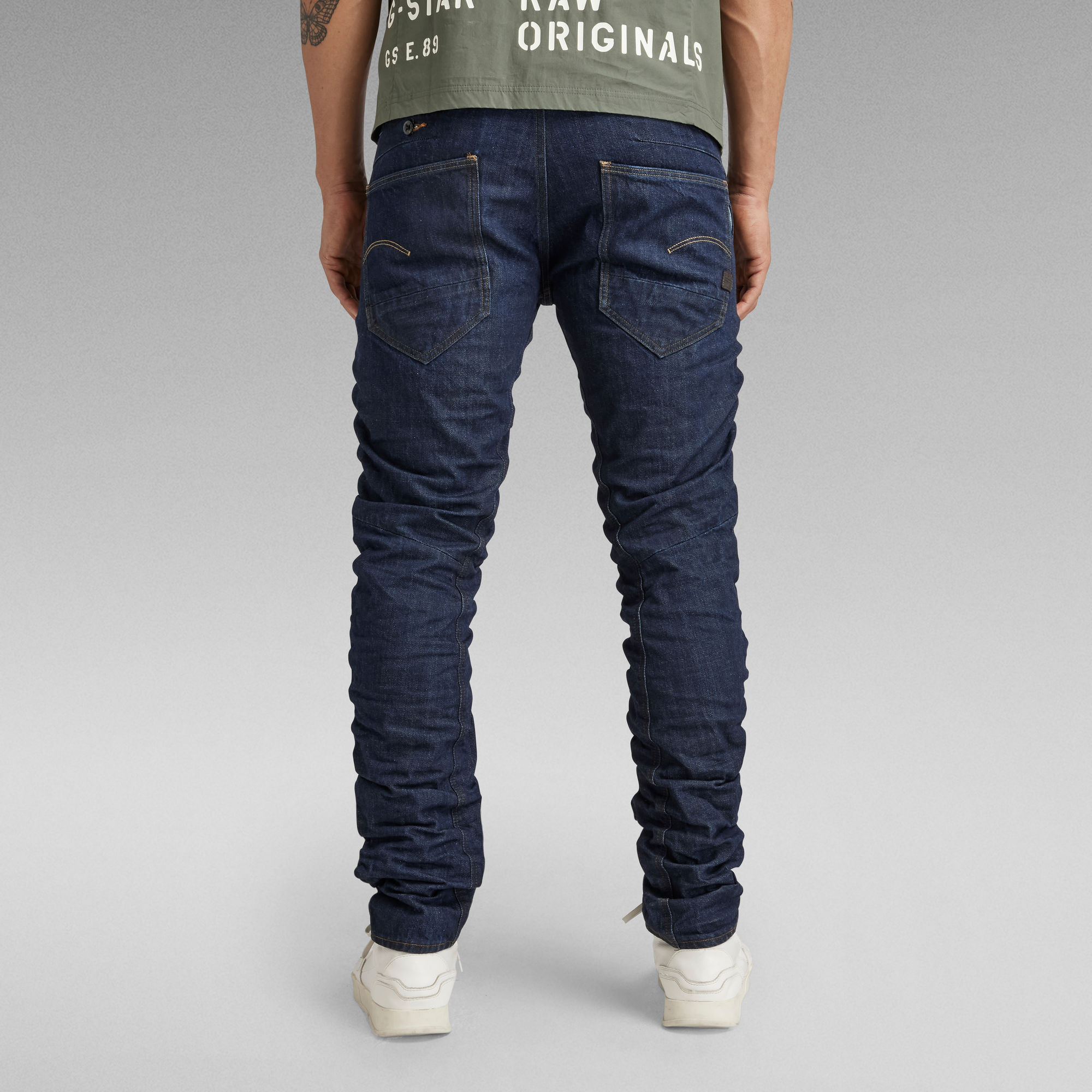 Staq 3D Straight Tapered Jeans | Dark blue | G-Star RAW®